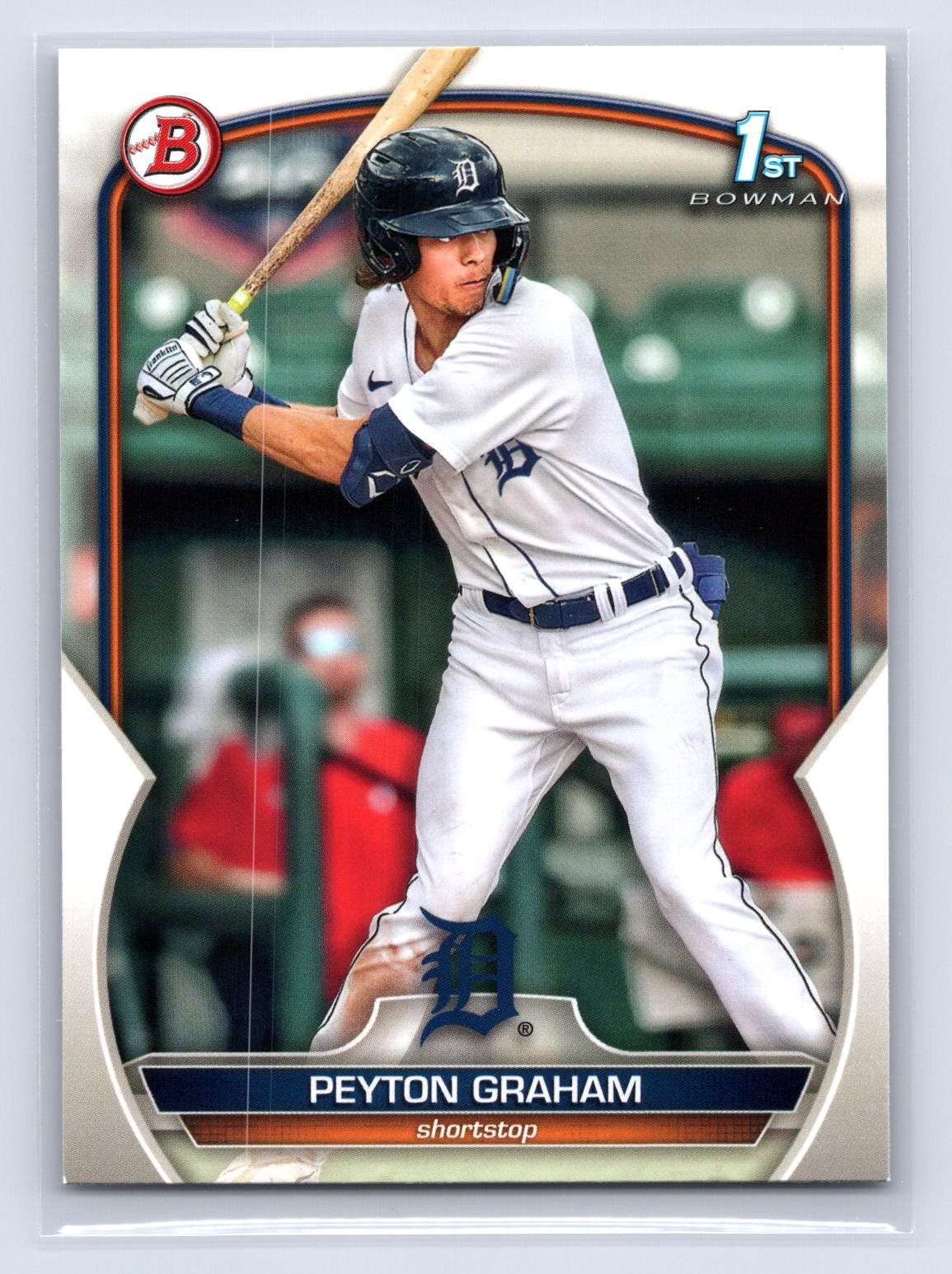 Peyton Graham 2023 1st Bowman Paper Tigers Peyton Graham 2023 1st Bowman Paper Tigers