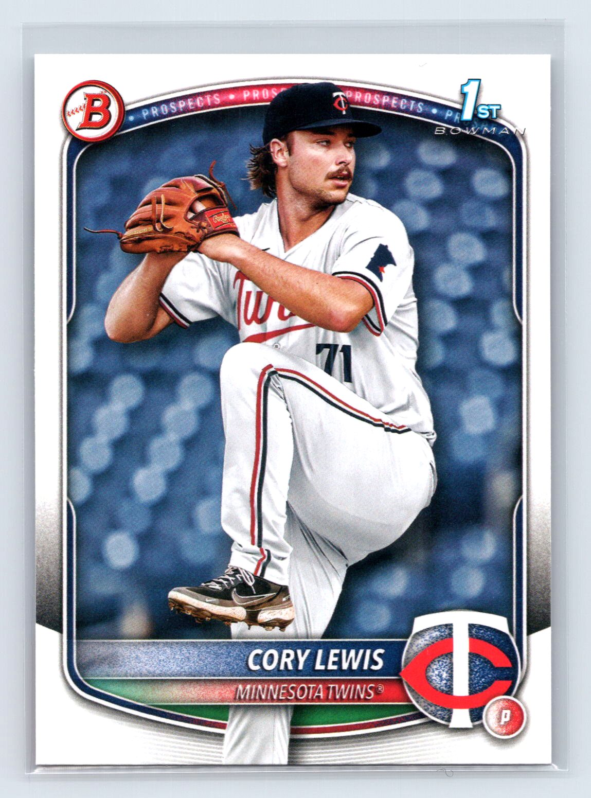 Cory Lewis 2025 1st Bowman Paper Twins Cory Lewis 2025 1st Bowman Paper Twins