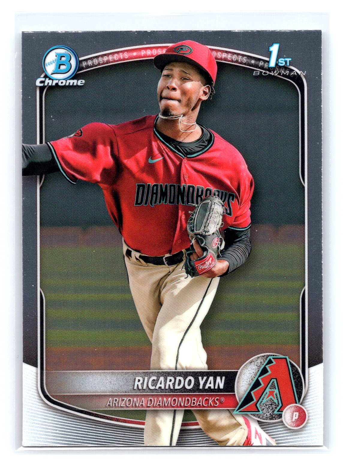 Ricardo Yan 1st Bowman Prospect Diamondbacks Ricardo Yan 1st Bowman Prospect Diamondbacks