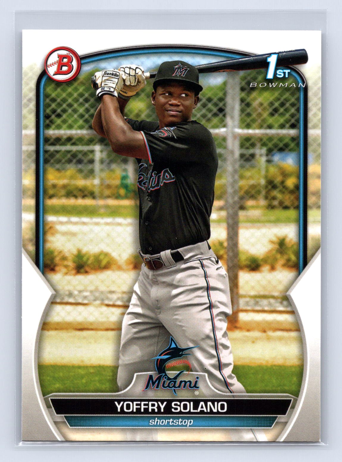 Yoffry Solano 2023 1st Bowman Paper Marlins Yoffry Solano 2023 1st Bowman Paper Marlins