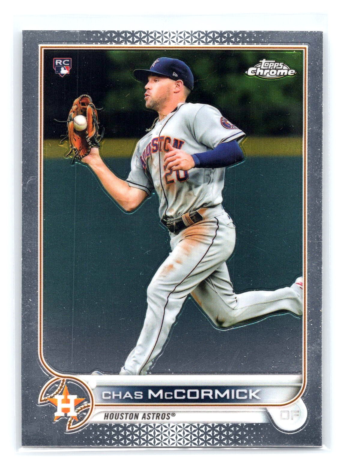 Chas McCormick 2022 Topps Chrome RC Rookie Astros Chas McCormick 2022 Topps Chrome RC Rookie Astros