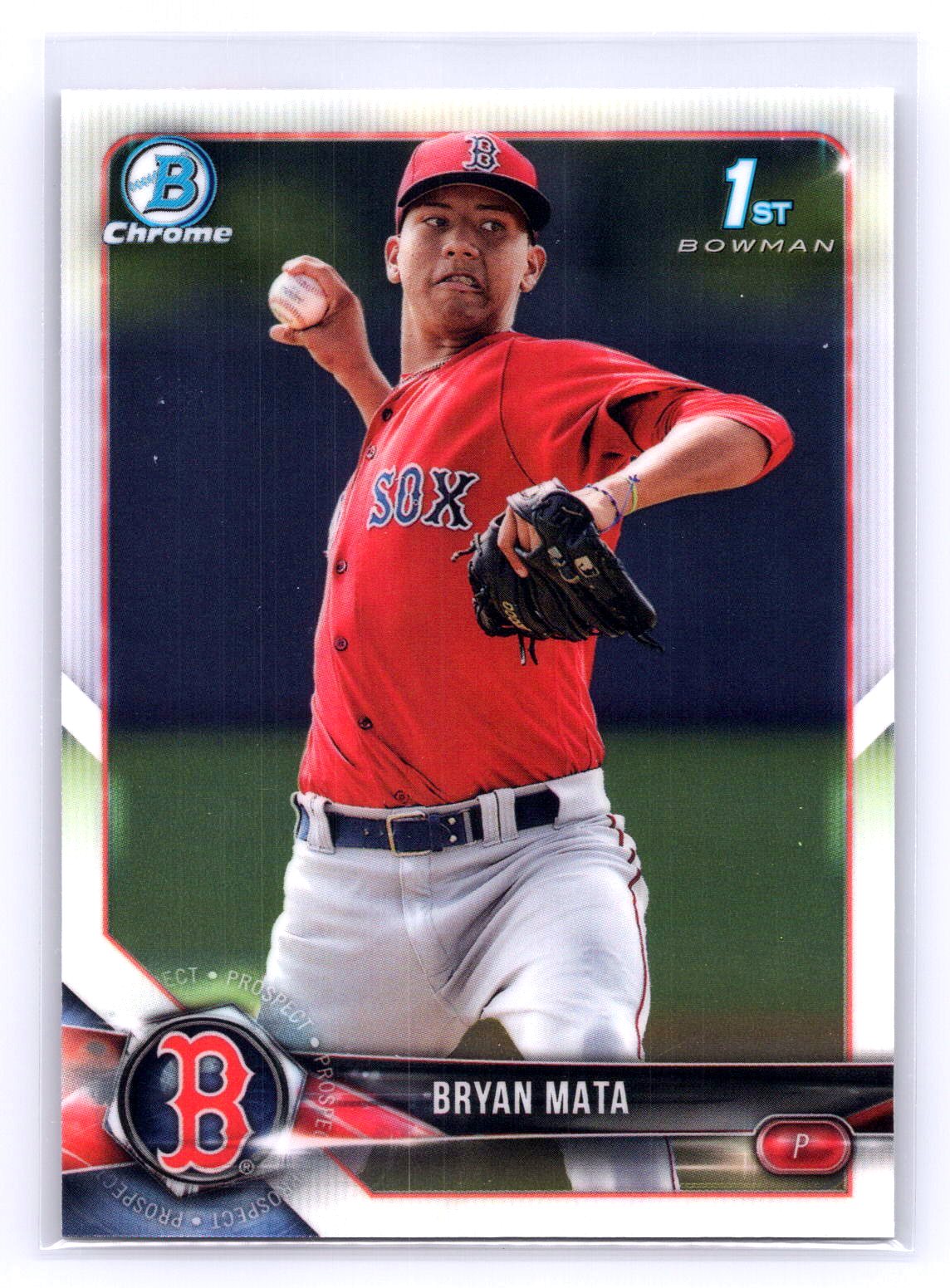 Bryan Mata 2018 1st Bowman Red Sox Bryan Mata 2018 1st Bowman Red Sox