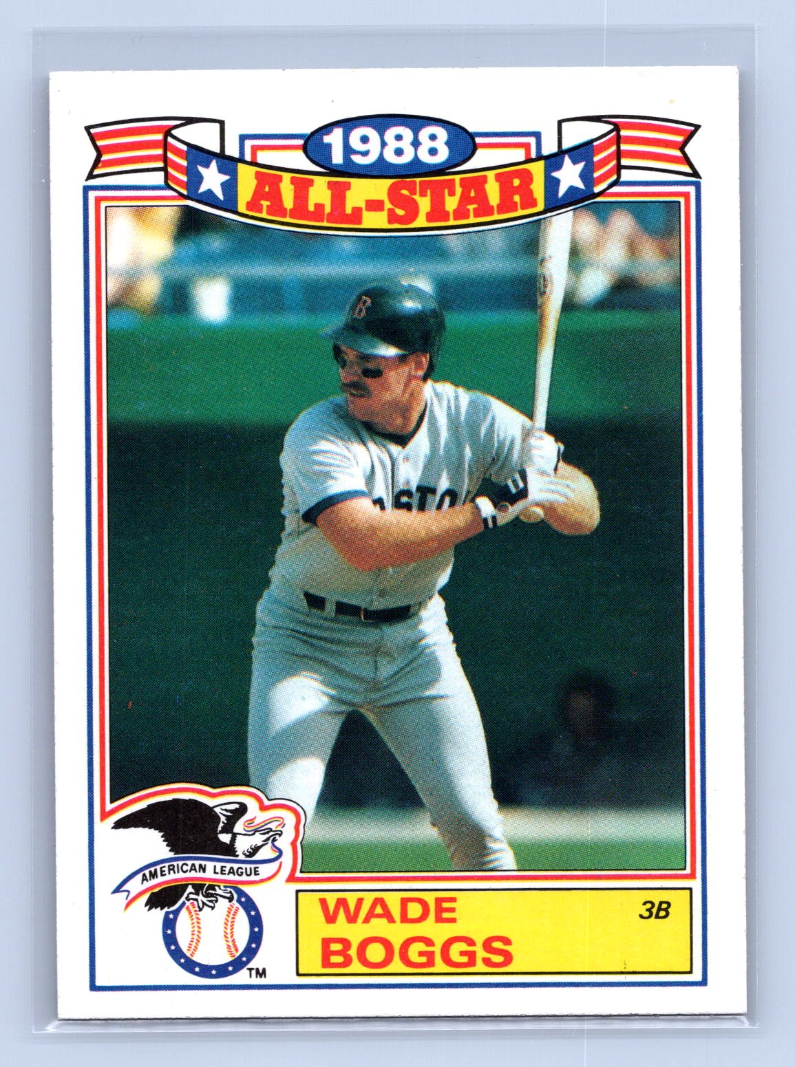 Wade Boggs Topps 1988 All-Star Red Sox Wade Boggs Topps 1988 All-Star Red Sox