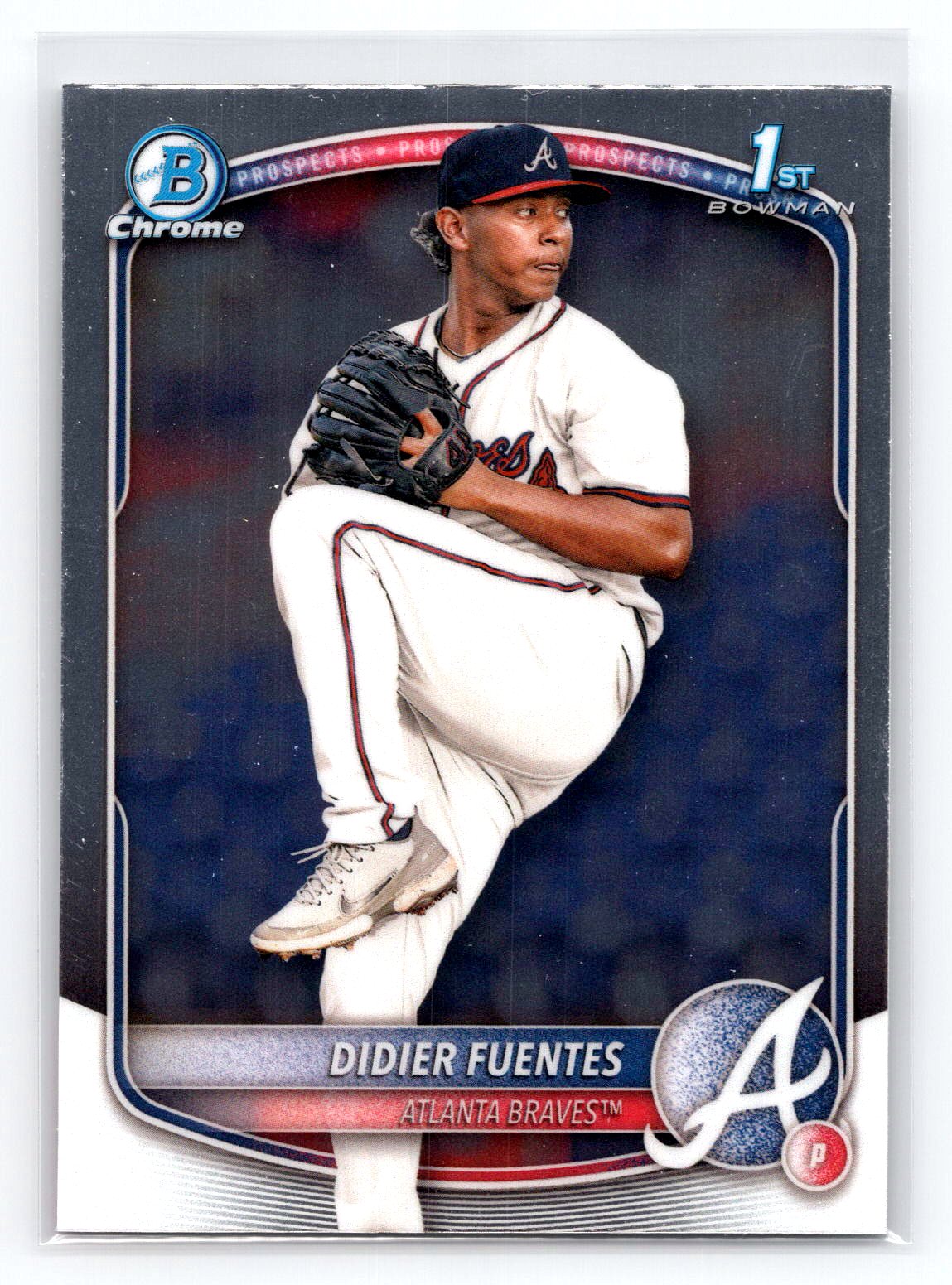 Didier Fuentes 2025 1st Bowman Prospect Braves Didier Fuentes 2025 1st Bowman Prospect Braves
