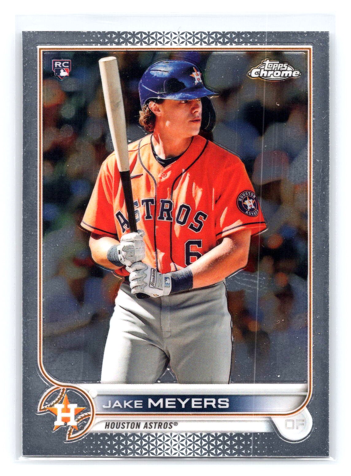 Jake Meyers 2022 Topps Chrome RC Rookie Astros Jake Meyers 2022 Topps Chrome RC Rookie Astros