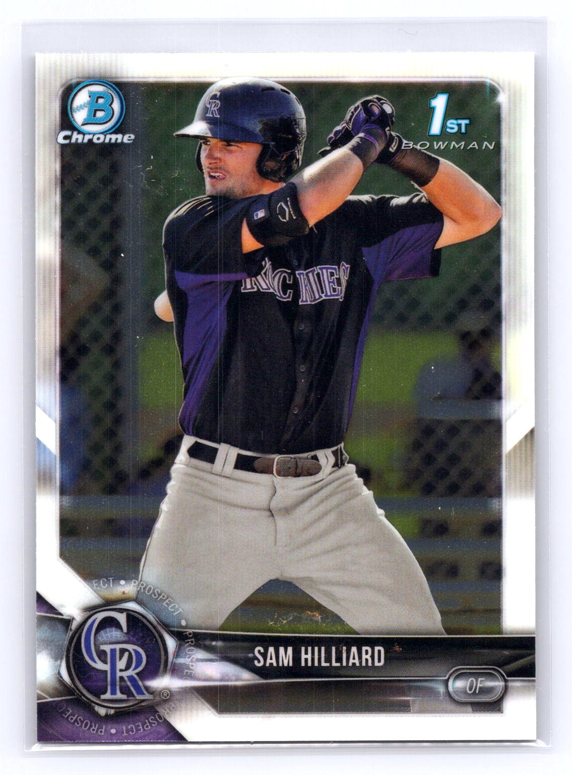 Sam Hilliard 2018 1st Bowman Diamondbacks Sam Hilliard 2018 1st Bowman Diamondbacks