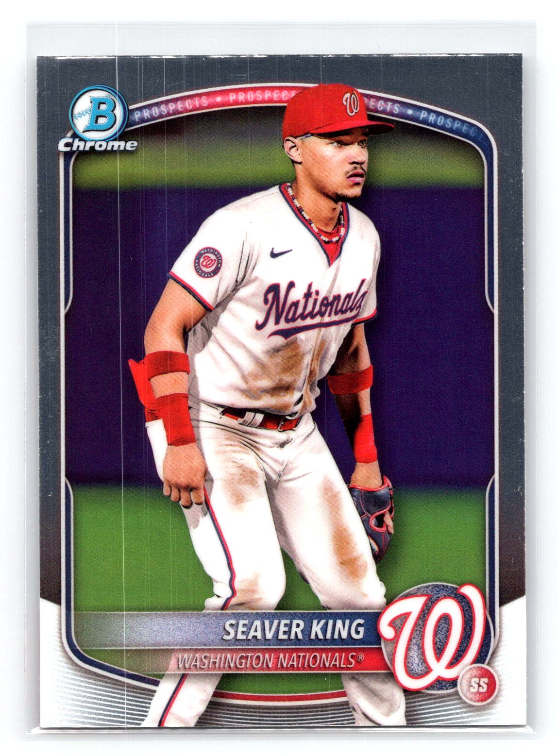 Seaver King 2025 Bowman Chrome Prospect Nationals Seaver King 2025 Bowman Chrome Prospect Nationals