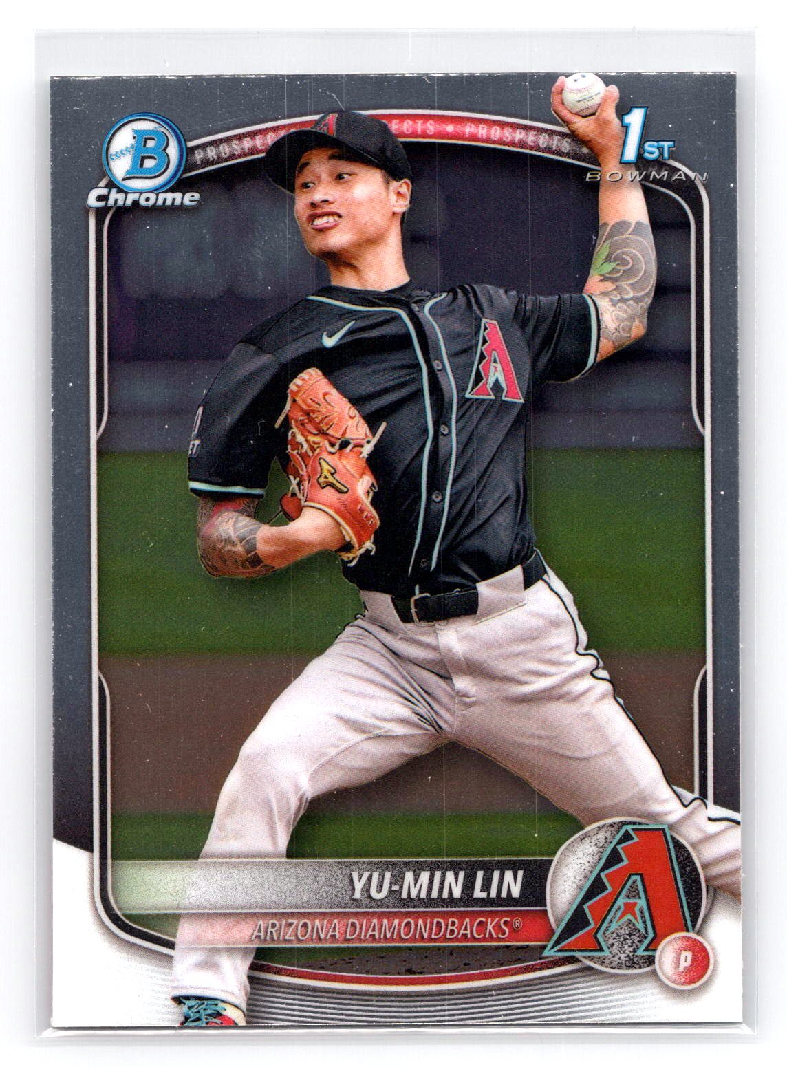Yu-Min Lin 2025 1st Bowman Chrome Diamondbacks Yu-Min Lin 2025 1st Bowman Chrome Diamondbacks