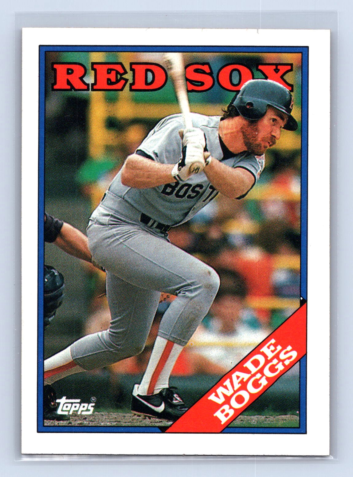 Wade Boggs Topps Red Sox Wade Boggs Topps Red Sox