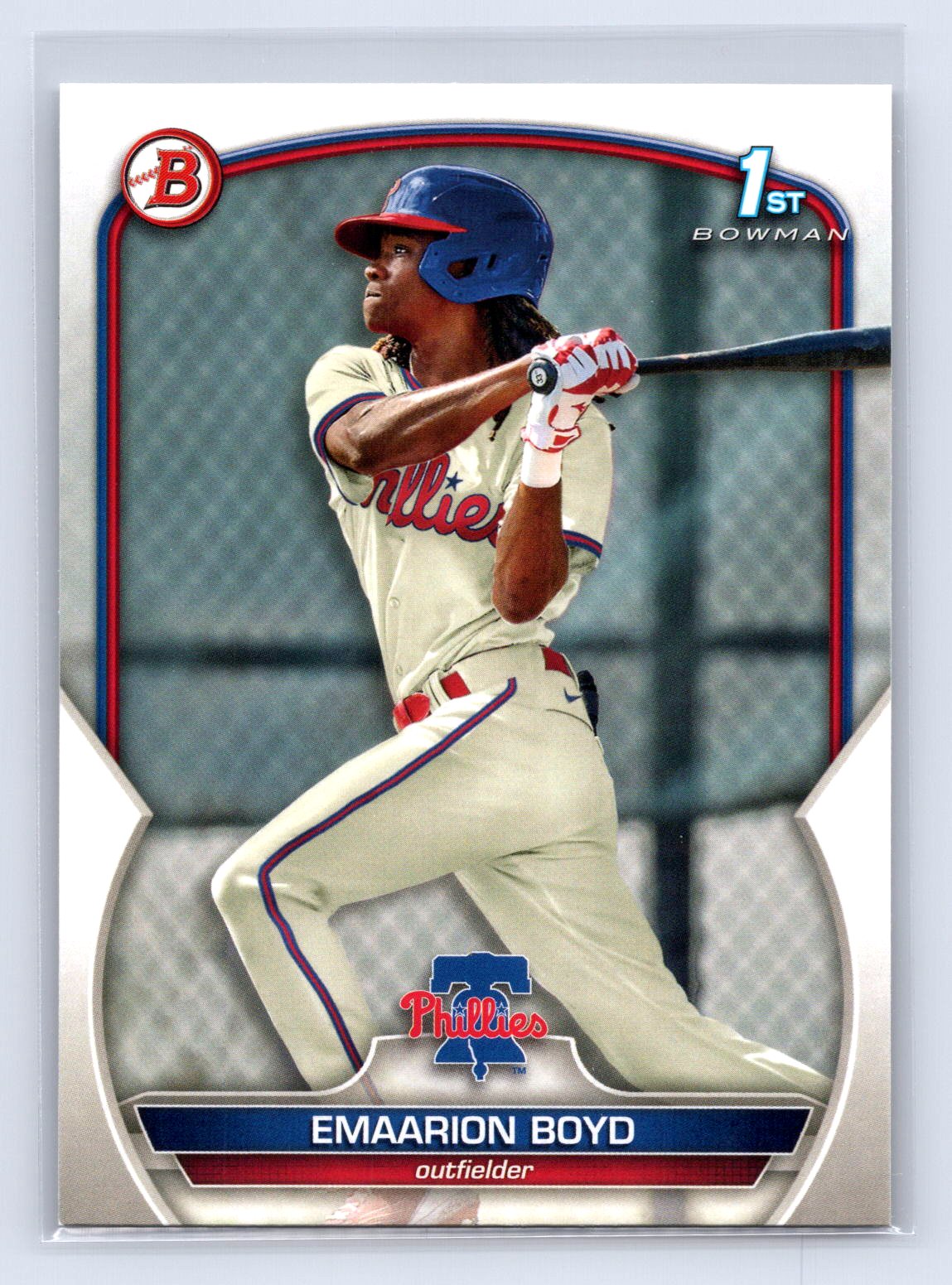 Emaarion Boyd 2023 1st Bowman Paper Phillies Emaarion Boyd 2023 1st Bowman Paper Phillies
