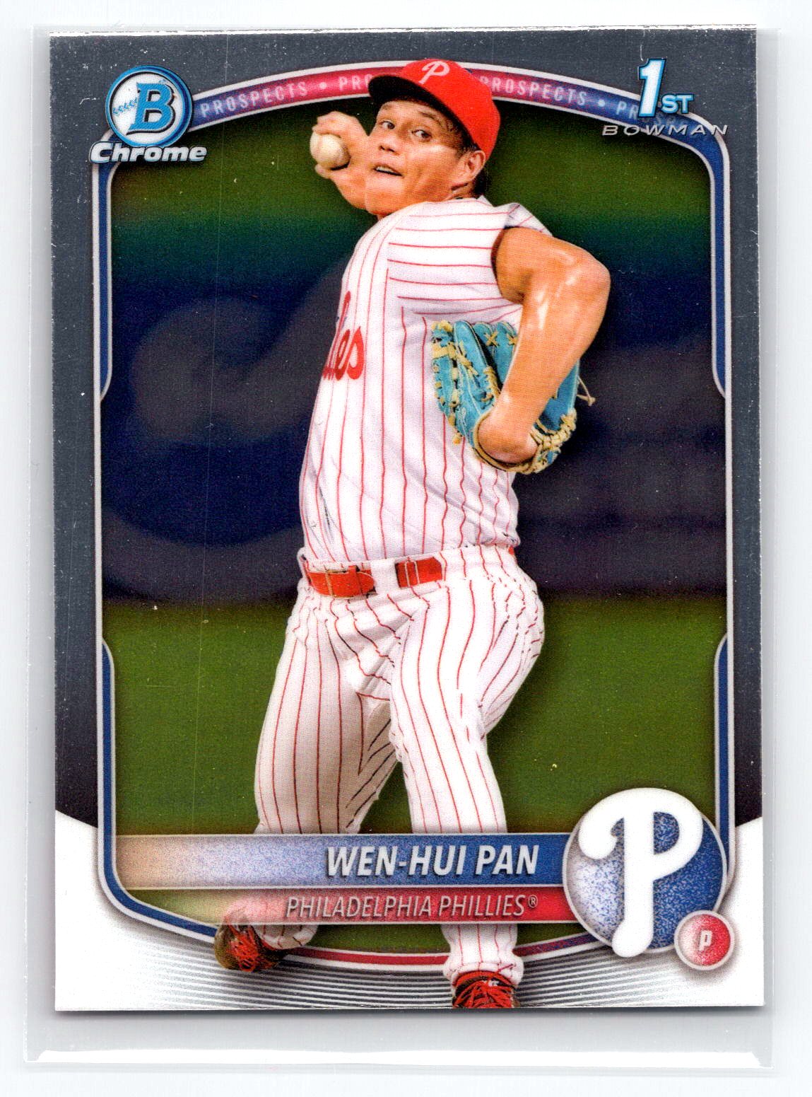 Wen-Hui Pan 1st Bowman Prospect Phillies Wen-Hui Pan 1st Bowman Prospect Phillies