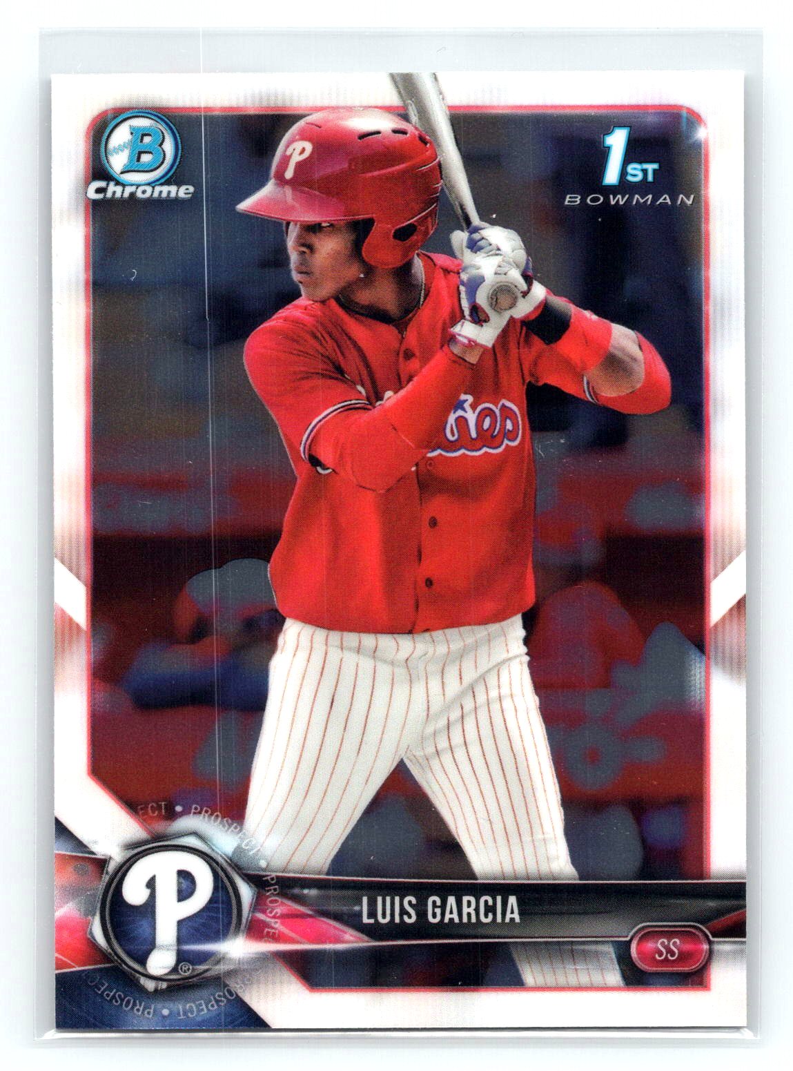 Luis Garcia 2018 1st Bowman Phillies Luis Garcia 2018 1st Bowman Phillies