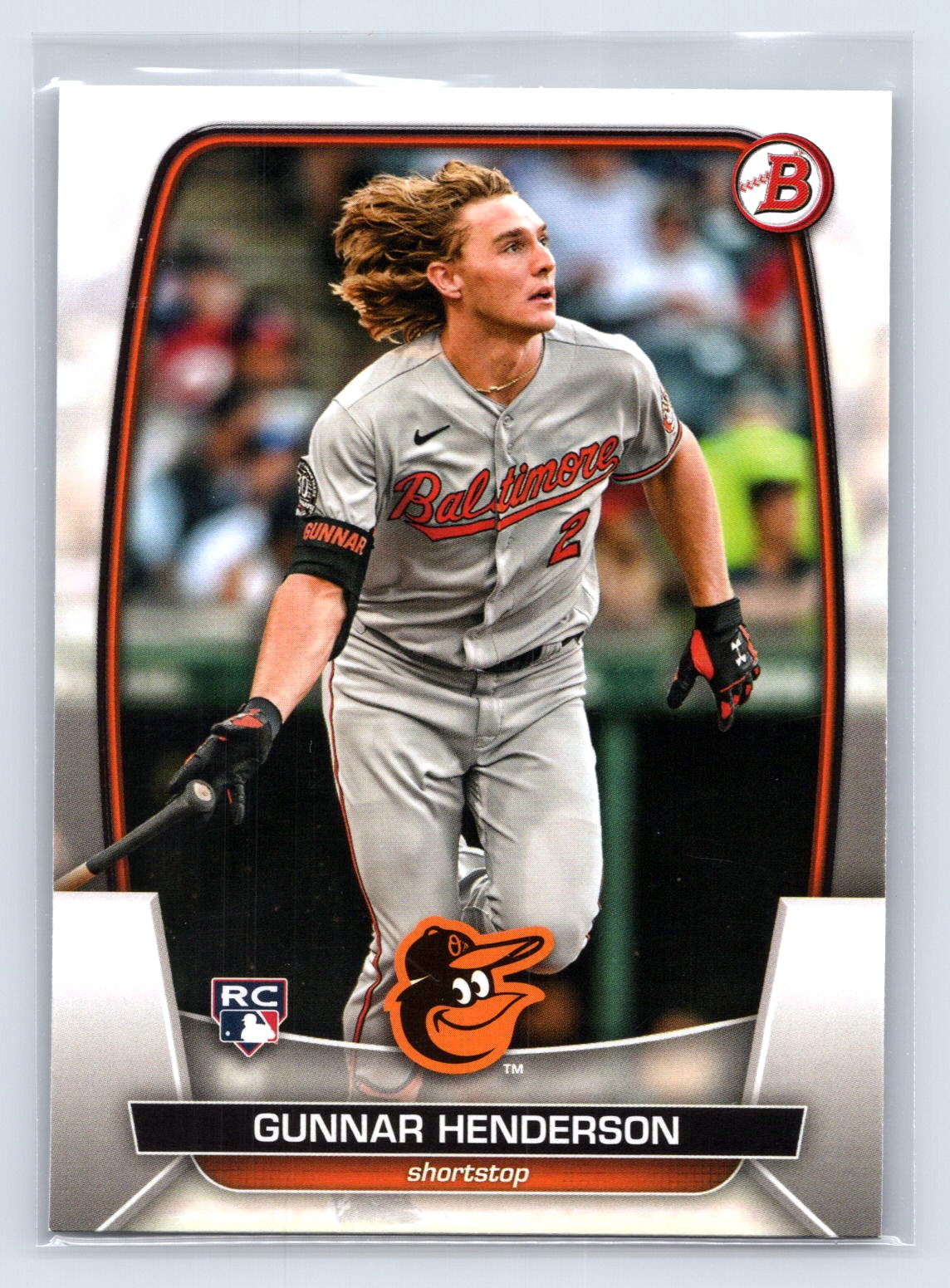Gunnar Henderson 2023 Bowman Paper RC Orioles Gunnar Henderson 2023 Bowman Paper RC Orioles