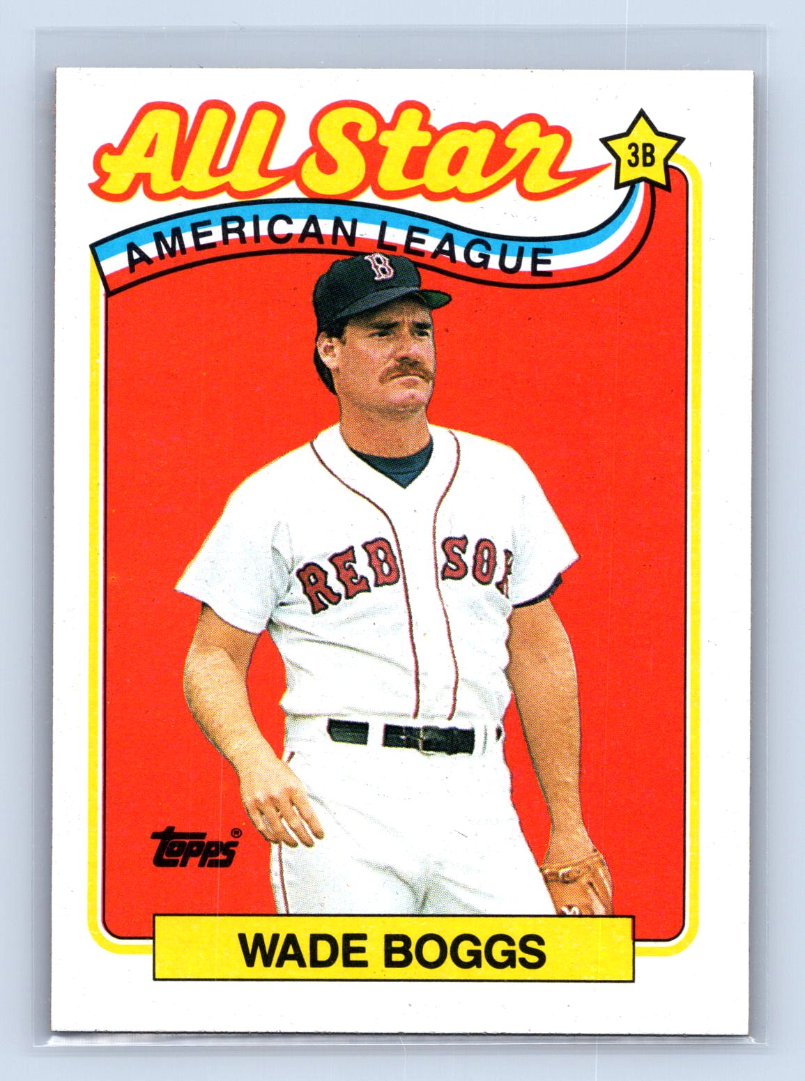 Wade Boggs Topps All-Star Red Sox Wade Boggs Topps All-Star Red Sox