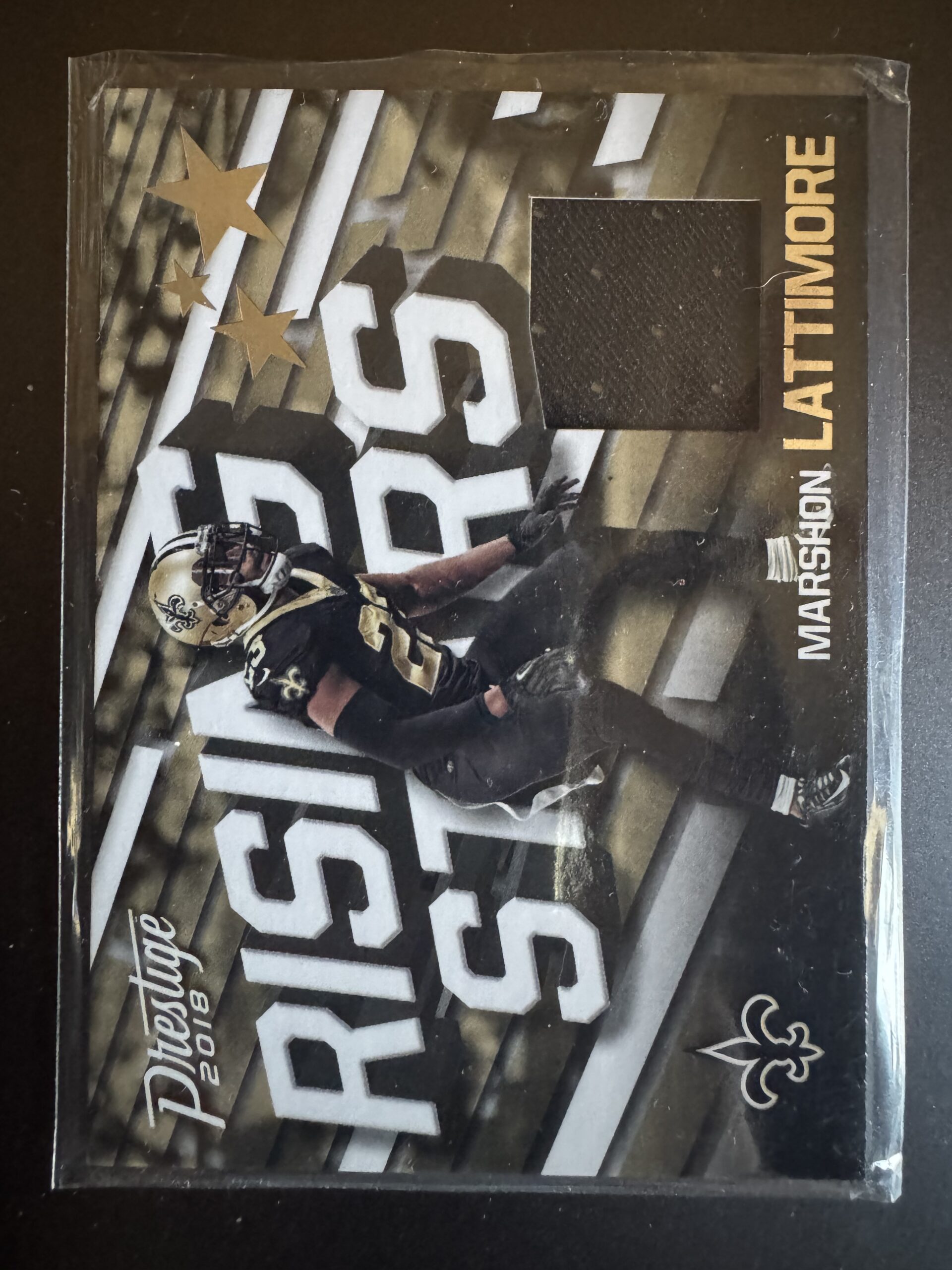 Marshon Lattimore Prestige Rising Stars Patch Saints Marshon Lattimore Prestige Rising Stars Patch Saints