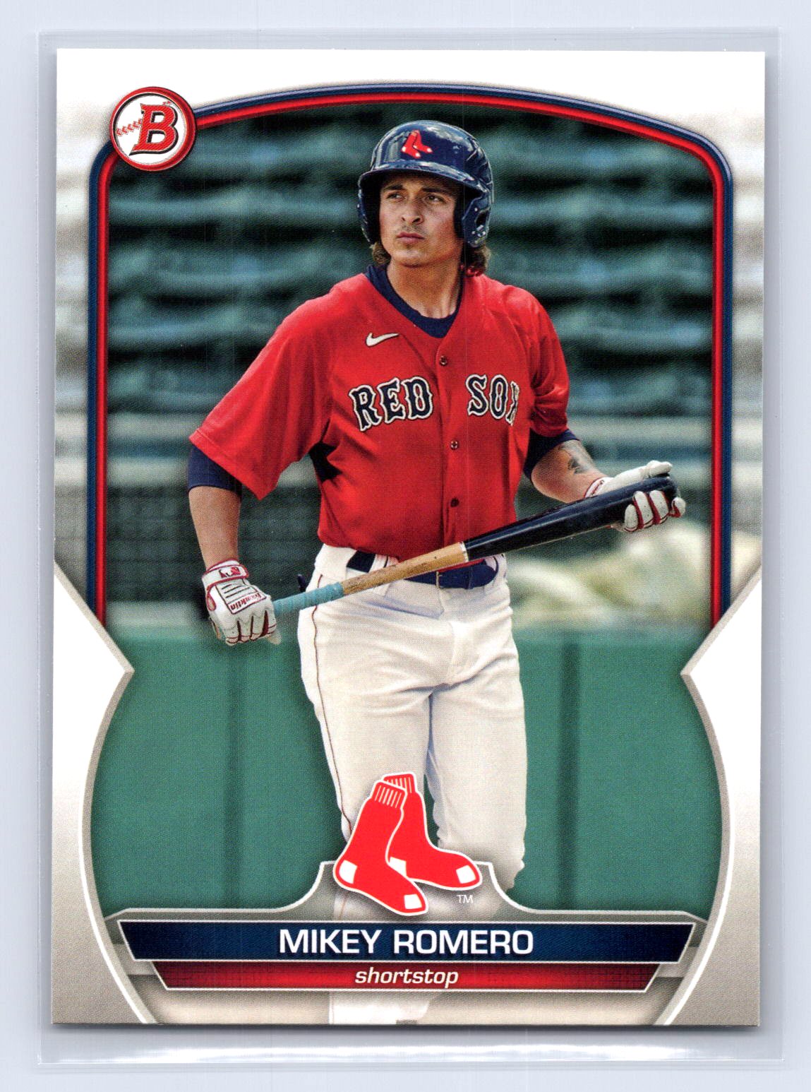 Mikey Romero 2023 Bowman Paper Prospect Red Sox Mikey Romero 2023 Bowman Paper Prospect Red Sox