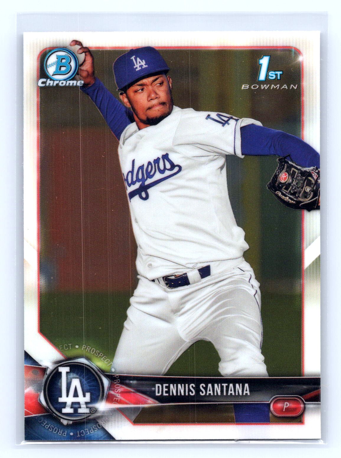 Dennis Santana 2018 1st Bowman Dodgers Dennis Santana 2018 1st Bowman Dodgers