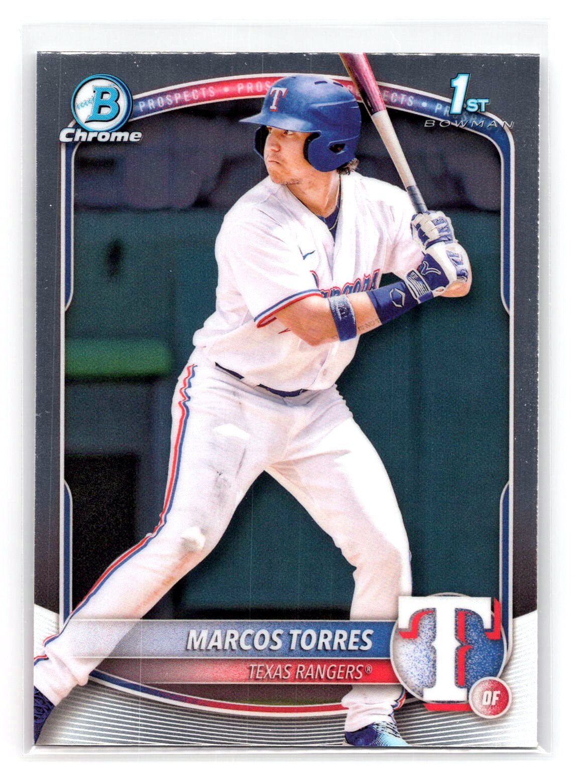 Marcos Torres 2025 1st Bowman Prospect Rangers Marcos Torres 2025 1st Bowman Prospect Rangers