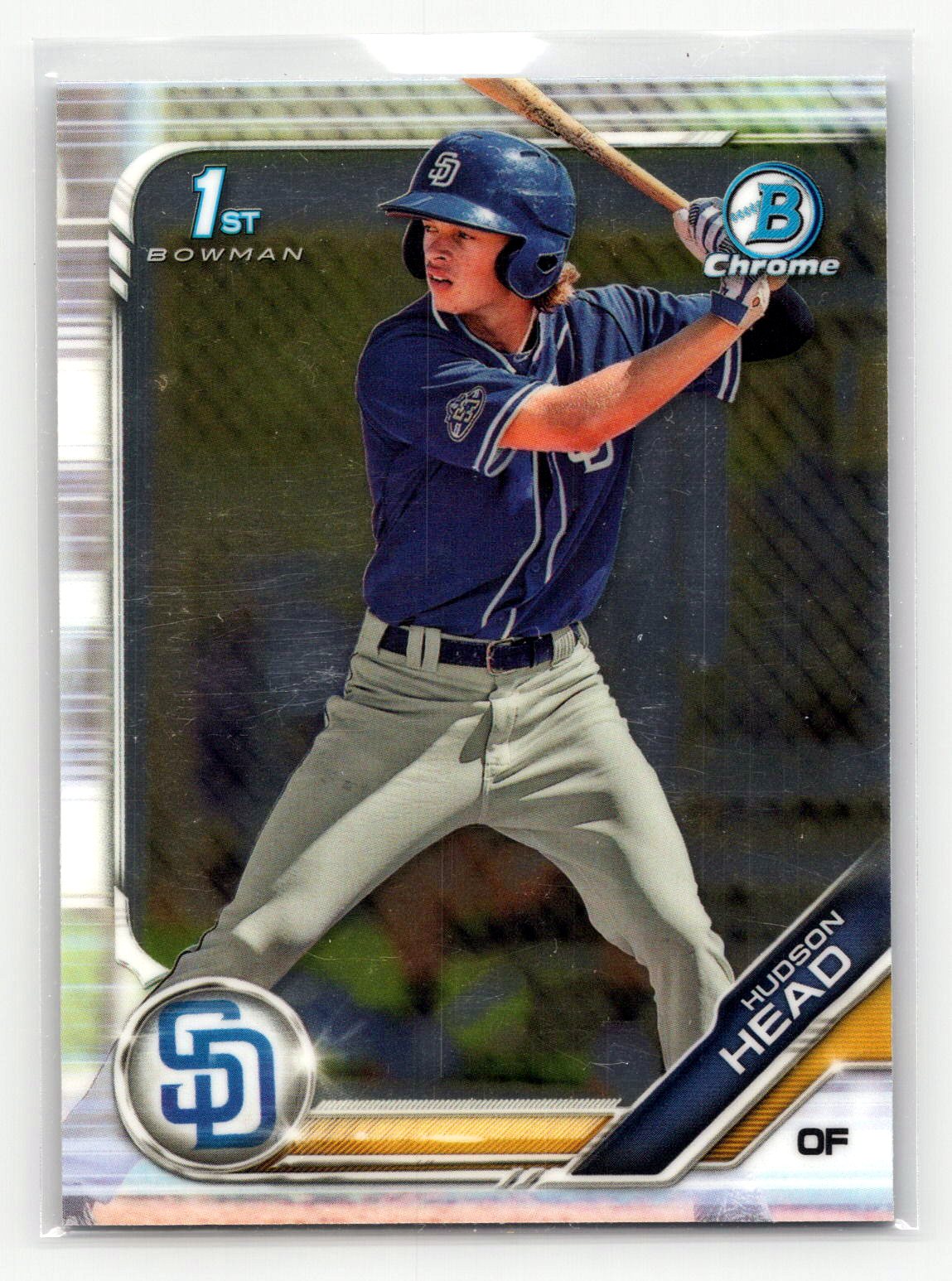 Hudson Head 2020 1st Bowman Chrome Padres Hudson Head 2020 1st Bowman Chrome Padres