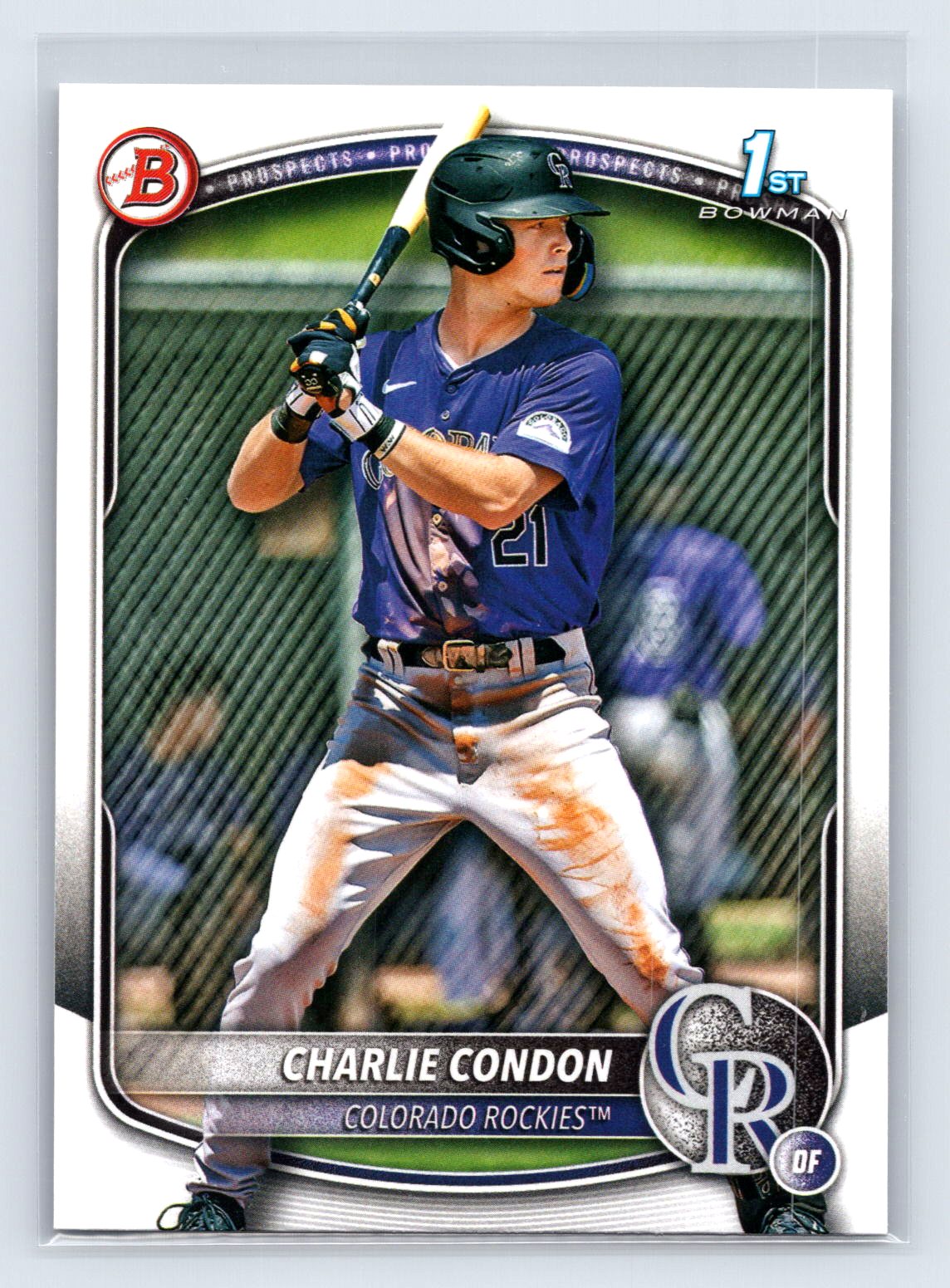 Charlie Condon 2025 1st Bowman Paper Rockies Charlie Condon 2025 1st Bowman Paper Rockies