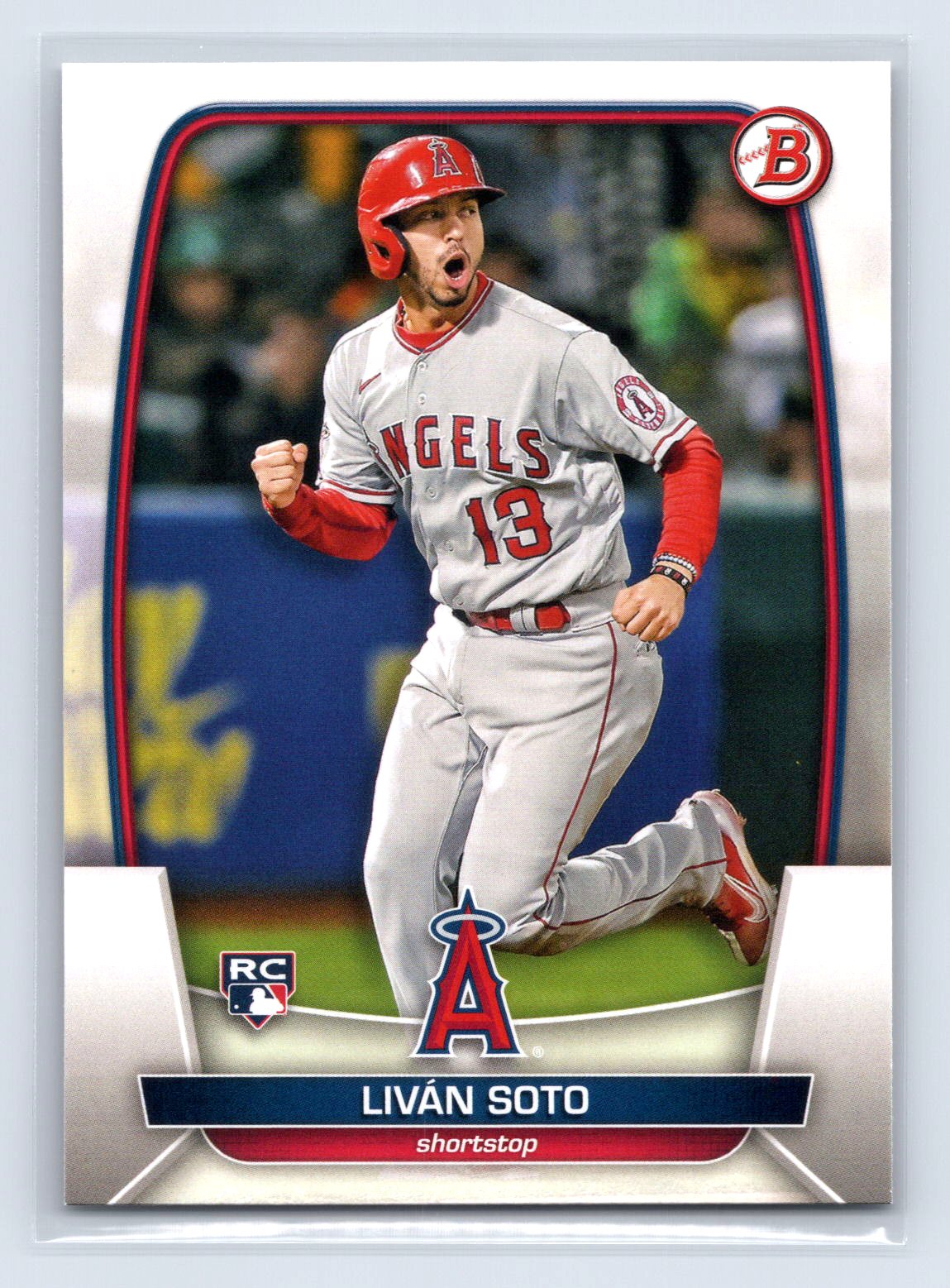 Livan Soto 2023 Bowman Paper RC Angels Livan Soto 2023 Bowman Paper RC Angels