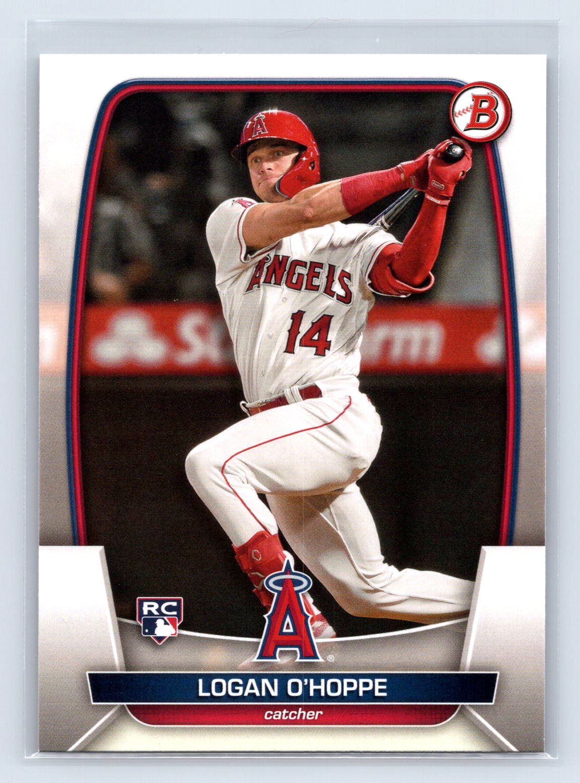 Logan O’Hoppe 2023 Bowman Paper RC Angels Logan O'Hoppe 2023 Bowman Paper RC Angels