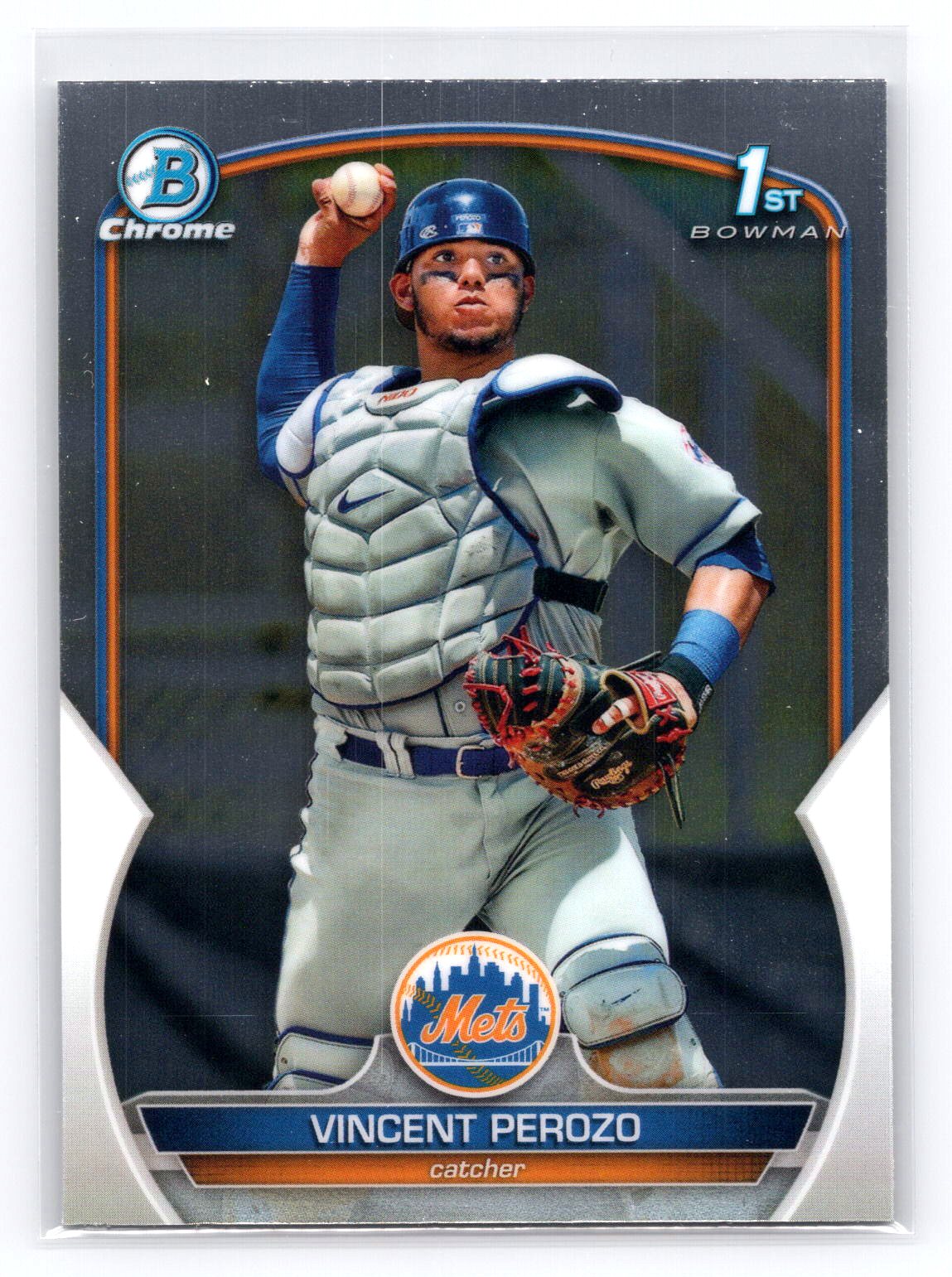 Vincent Perozo 2023 1st Bowman Chrome Mets Vincent Perozo 2023 1st Bowman Chrome Mets