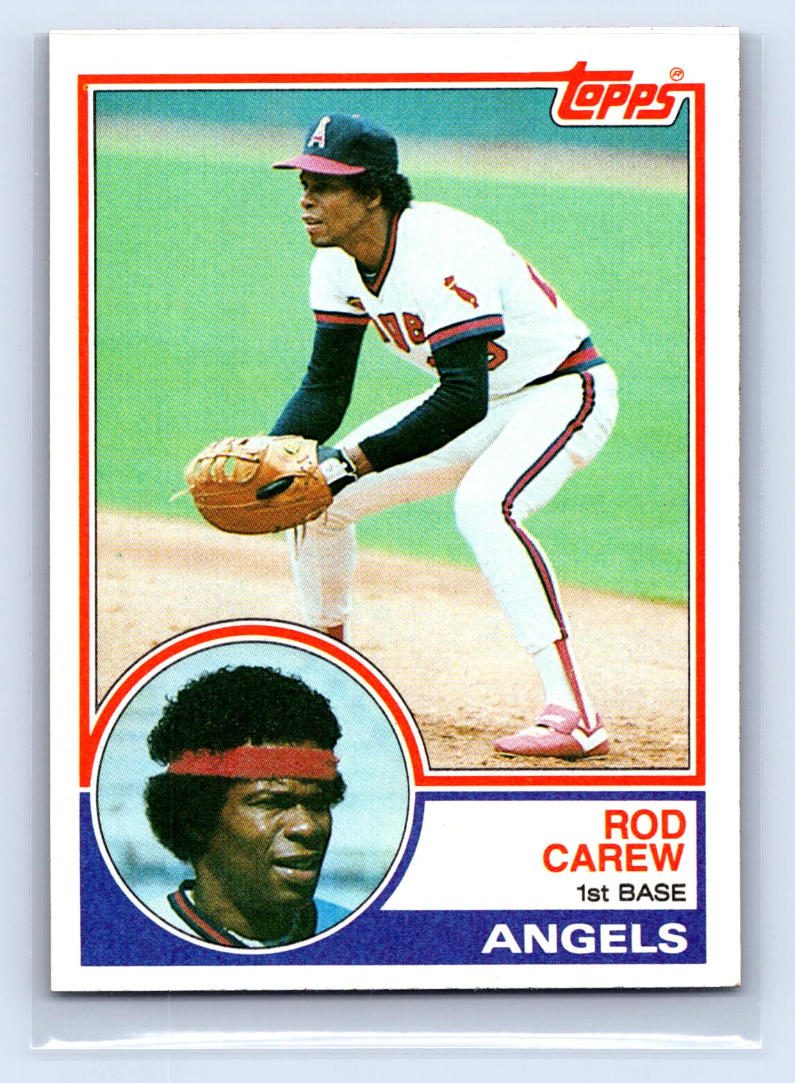 Rod Carew Topps Angels Rod Carew Topps Angels