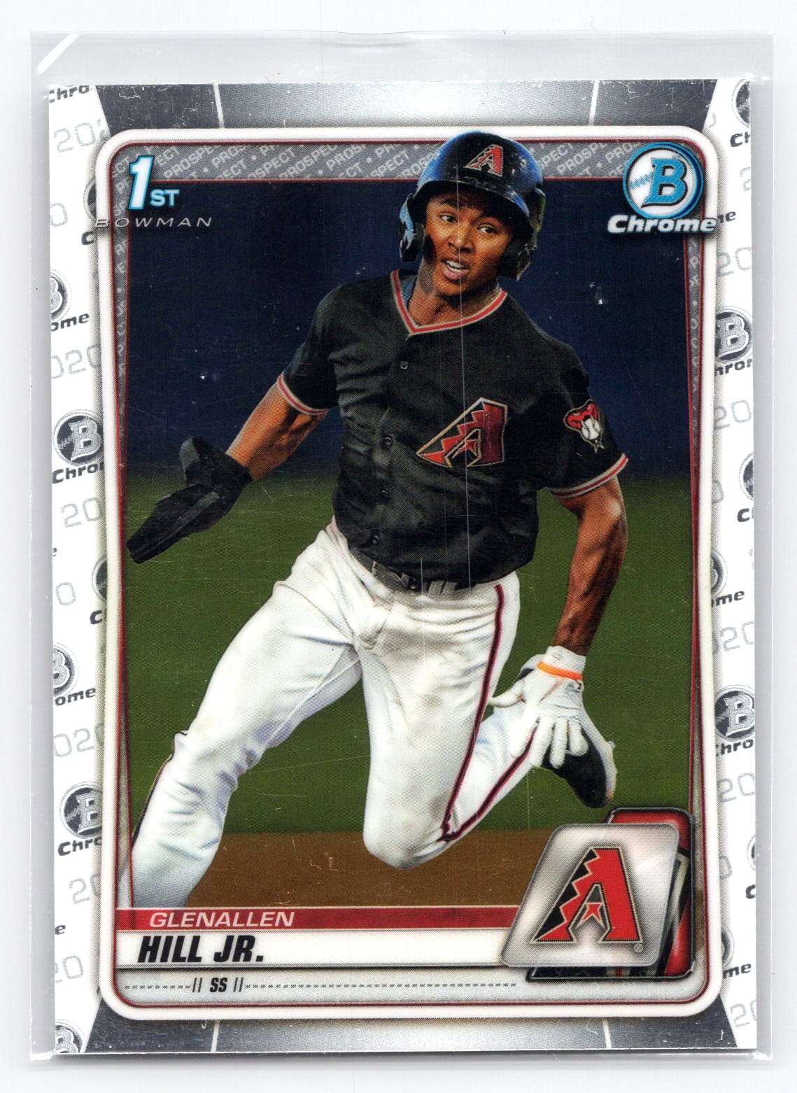 GlenAllen Hill Jr. 2020 1st Bowman Chrome Diamondbacks GlenAllen Hill Jr. 2020 1st Bowman Chrome Diamondbacks