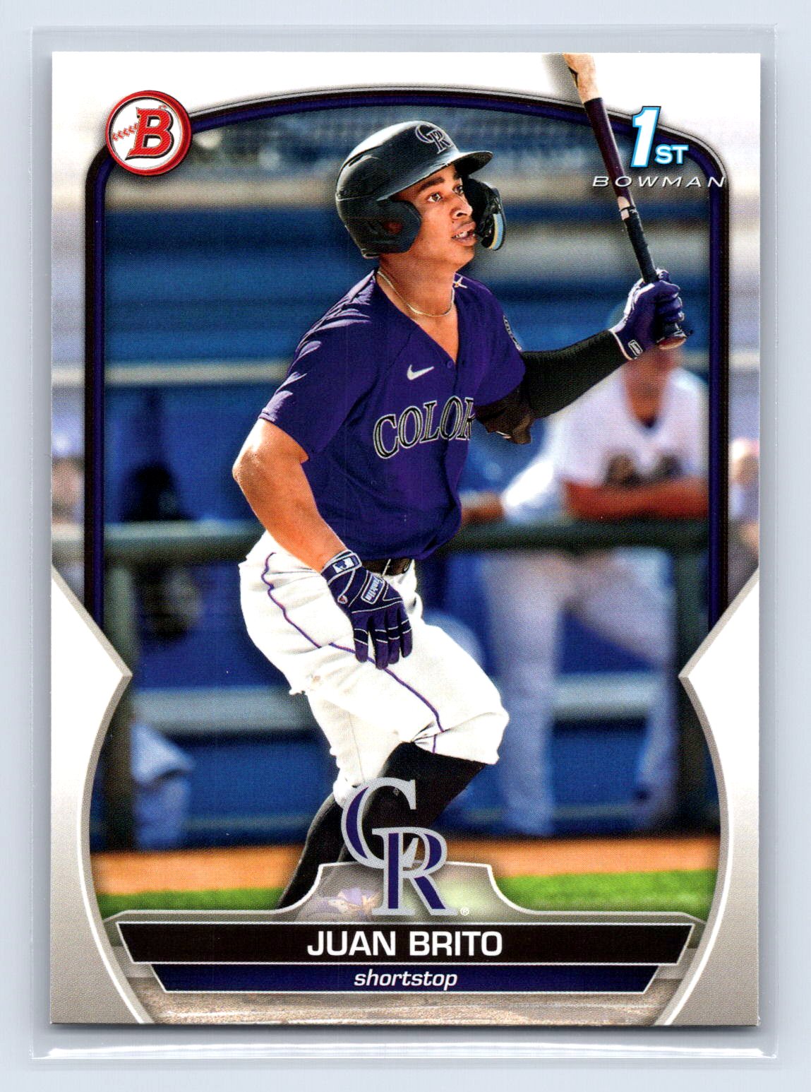 Juan Brito 2023 1st Bowman Paper Rockies Juan Brito 2023 1st Bowman Paper Rockies