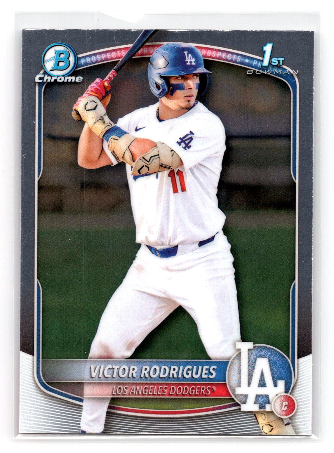 Victor Rodrigues 1st Bowman Prospect Dodgers Victor Rodrigues 1st Bowman Prospect Dodgers