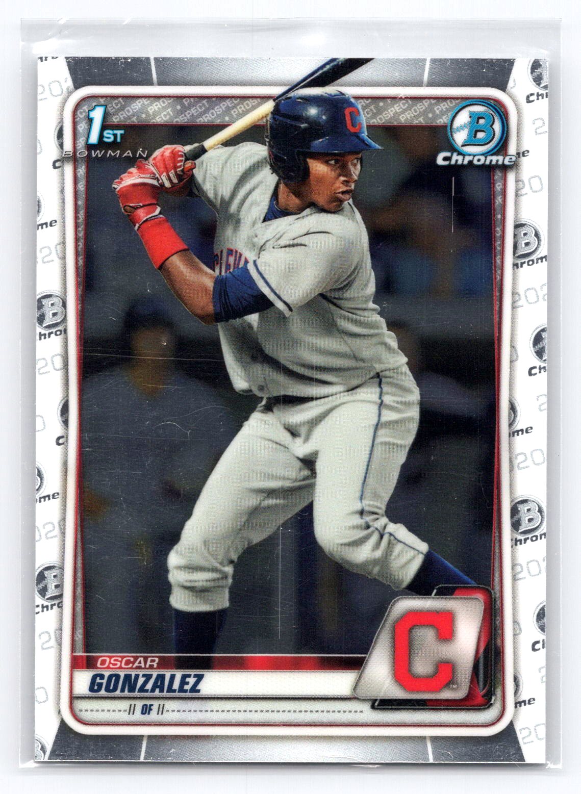 Oscar Gonzalez 2020 1st Bowman Chrome Guardians Oscar Gonzalez 2020 1st Bowman Chrome Guardians