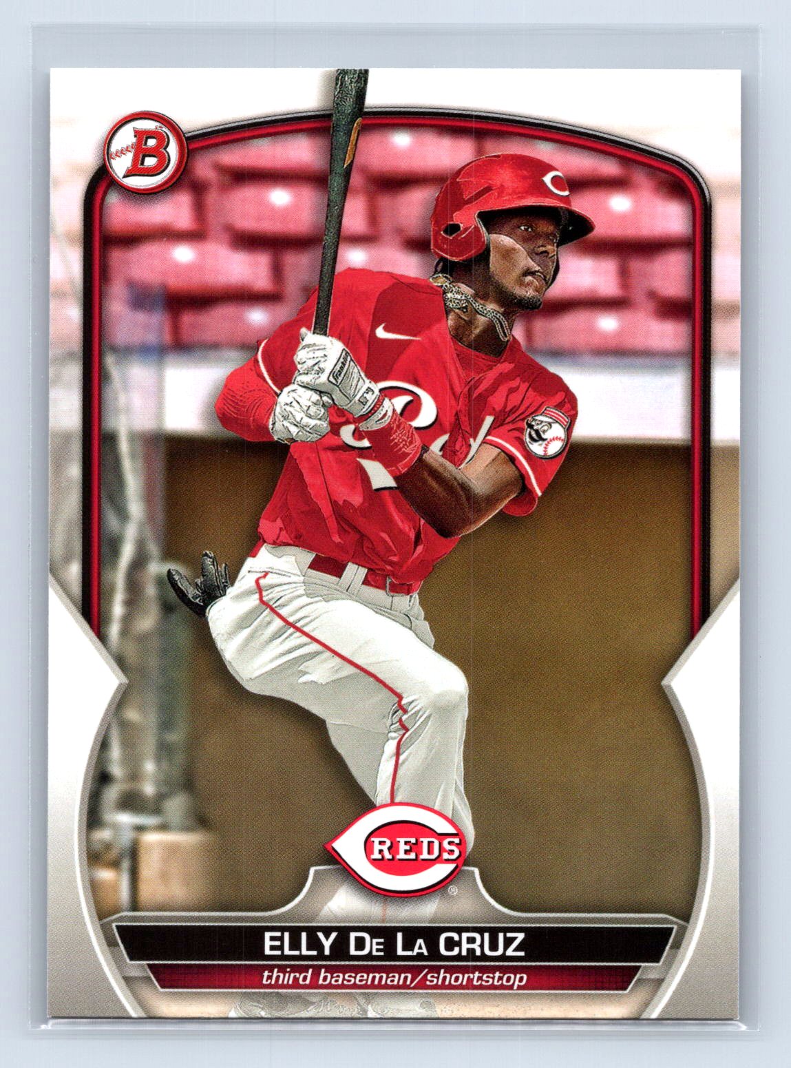 Elly De La Cruz 2023 Bowman Paper Reds Elly De La Cruz 2023 Bowman Paper Reds