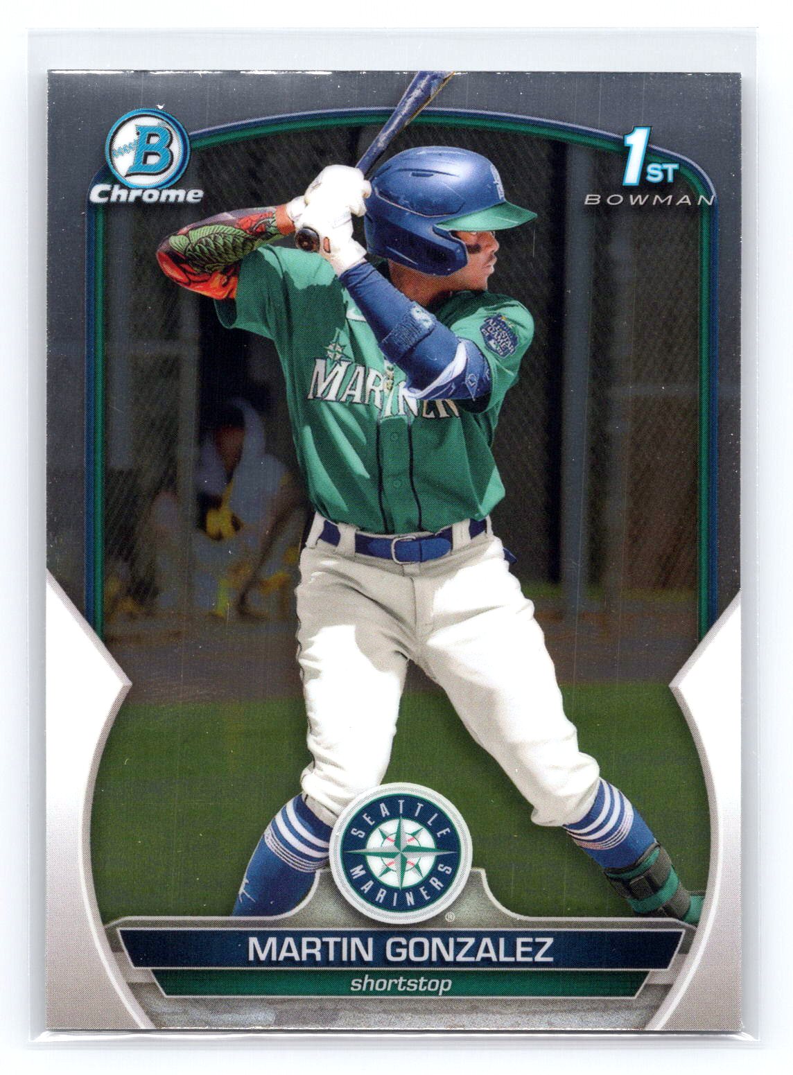 Martin Gonzalez 2023 1st Bowman Chrome Mariners Martin Gonzalez 2023 1st Bowman Chrome Mariners
