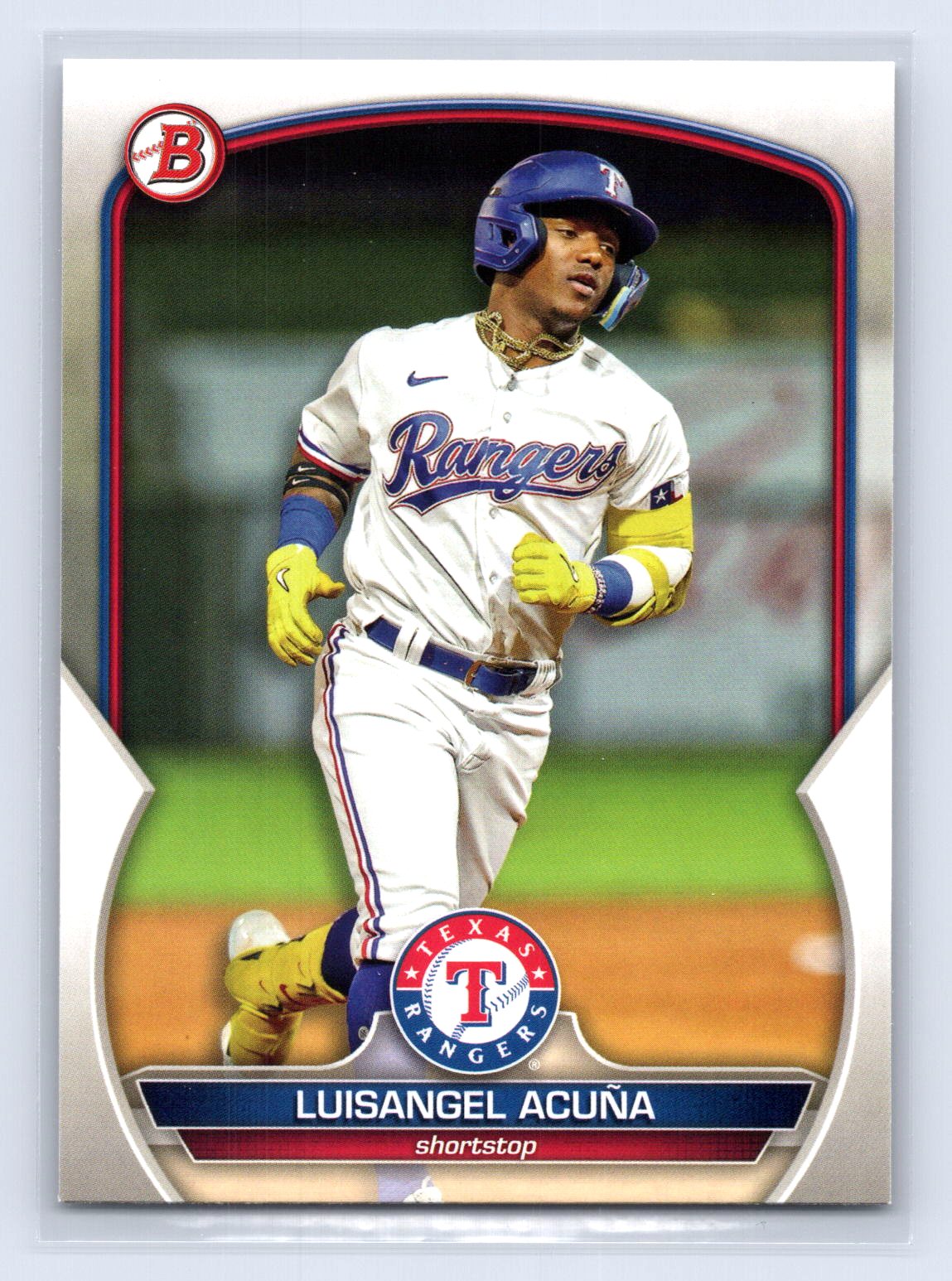 Luisangel Acuna 2023 Bowman Paper Prospect Rangers Luisangel Acuna 2023 Bowman Paper Prospect Rangers