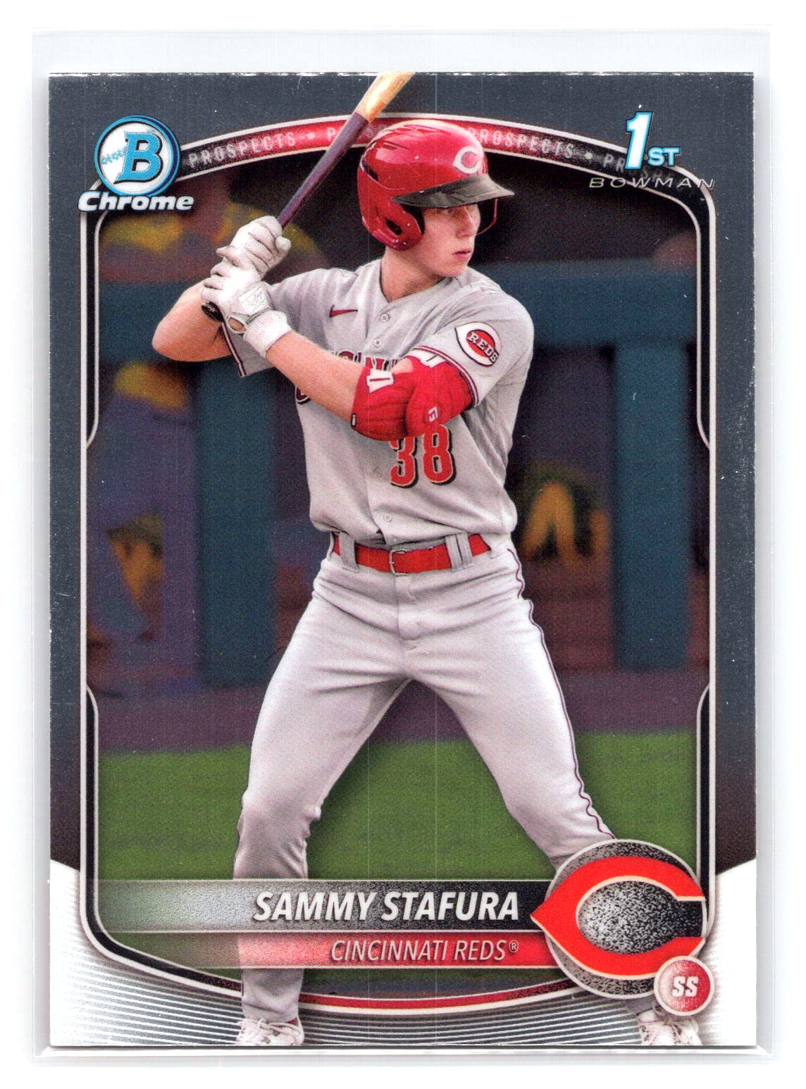 Sammy Stafura 2025 1st Bowman Prospect Reds Sammy Stafura 2025 1st Bowman Prospect Reds