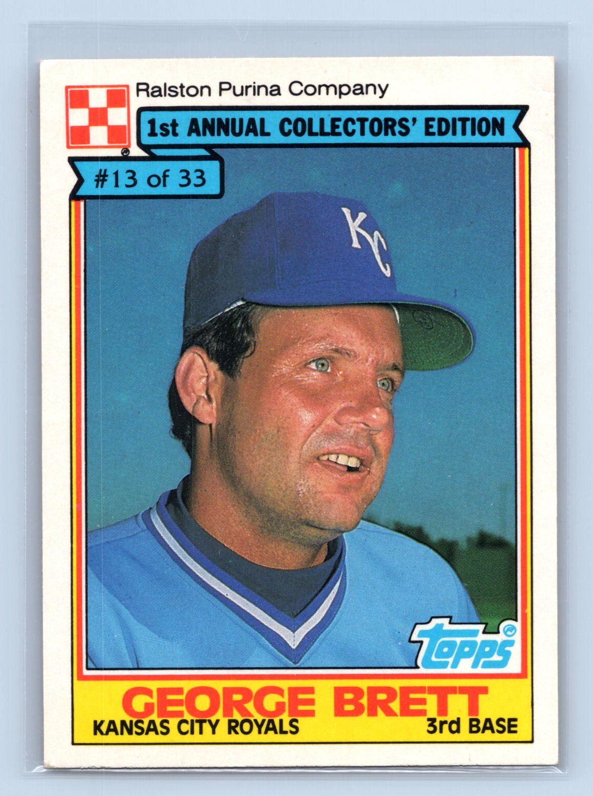 George Brett Purina Collectors Edition Royals George Brett Purina Collectors Edition Royals