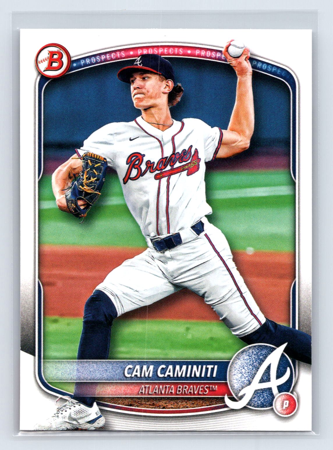 Cam Caminiti 2025 Bowman Paper Prospect Braves Cam Caminiti 2025 Bowman Paper Prospect Braves