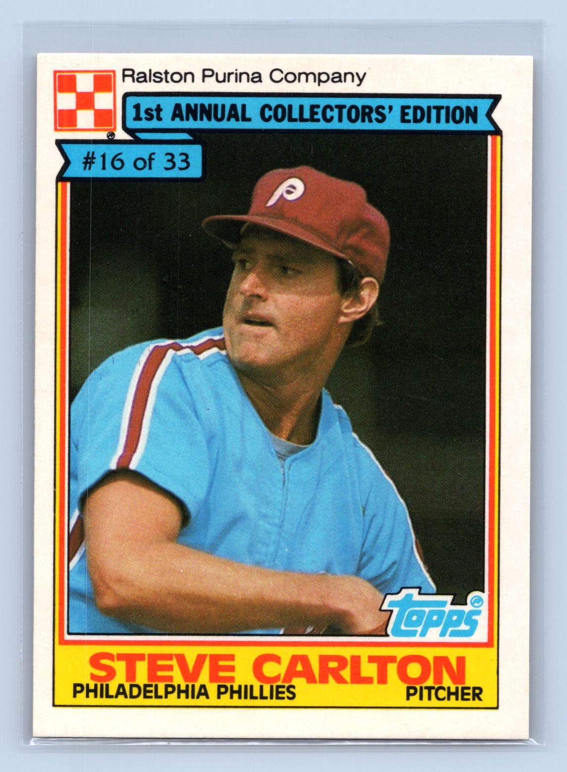 Steve Carlton Purina Collectors Edition Phillies Steve Carlton Purina Collectors Edition Phillies