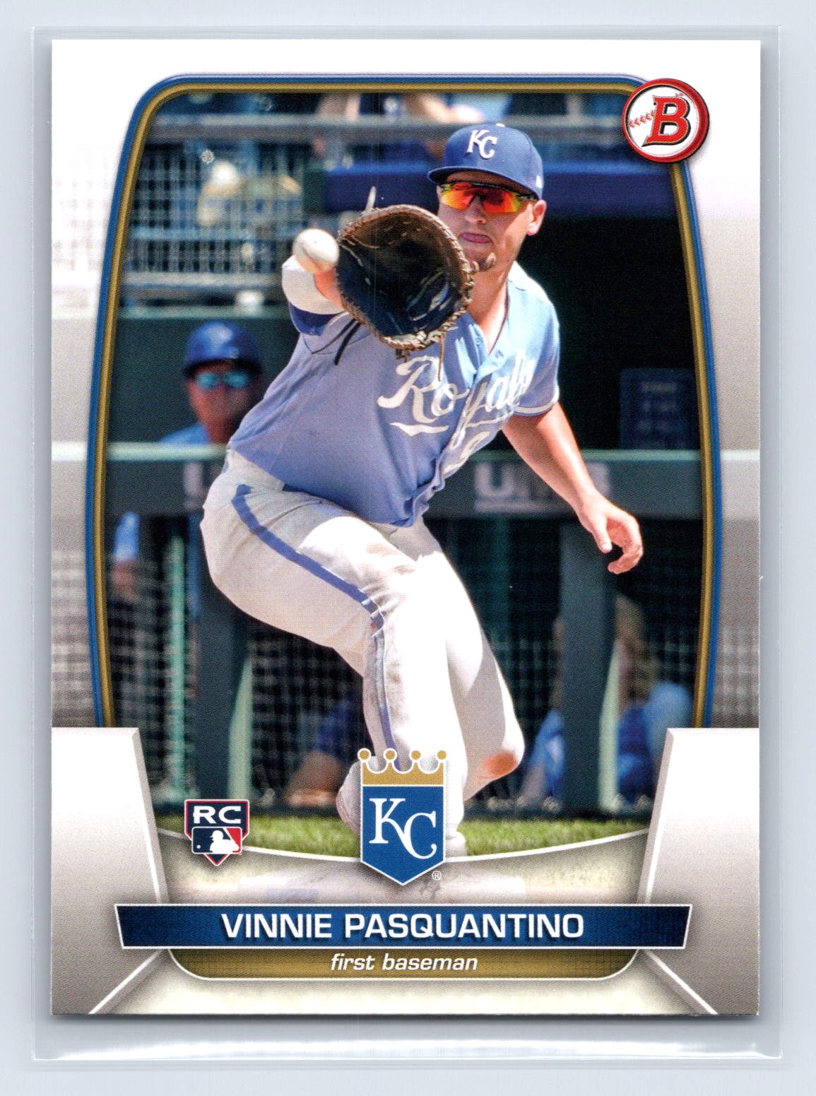 Vinnie Pasquantino 2023 Bowman Paper RC Royals Vinnie Pasquantino 2023 Bowman Paper RC Royals