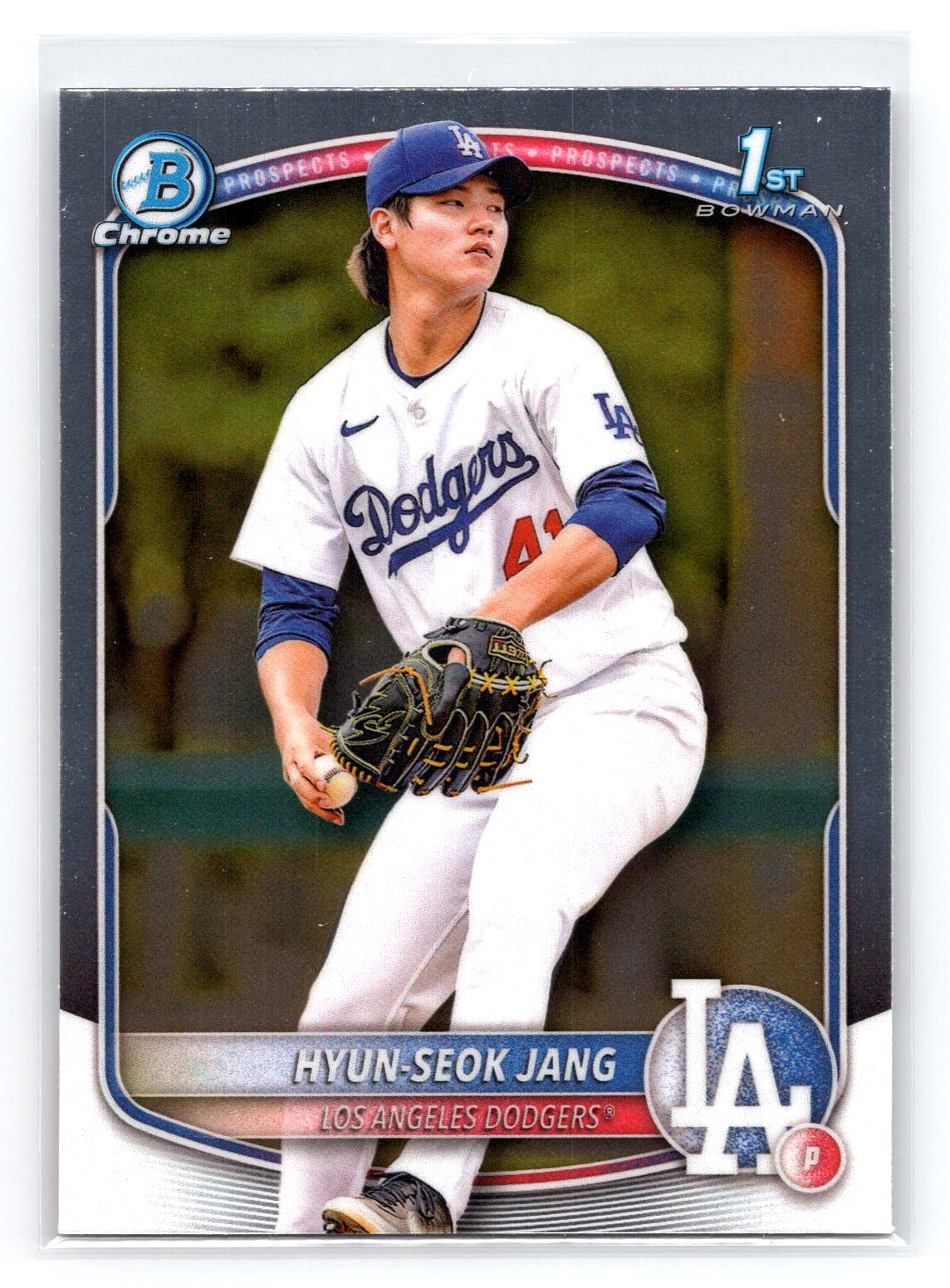 Hyun-Seok Jang 1st Bowman Prospect Dodgers Hyun-Seok Jang 1st Bowman Prospect Dodgers