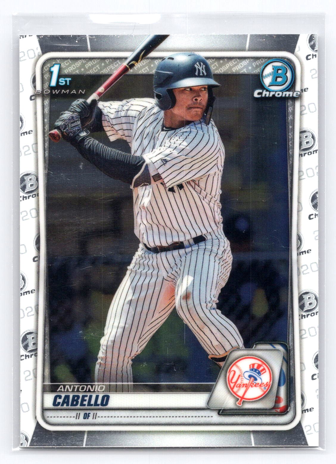 Antonio Cabello 2020 1st Bowman Chrome Yankees Antonio Cabello 2020 1st Bowman Chrome Yankees