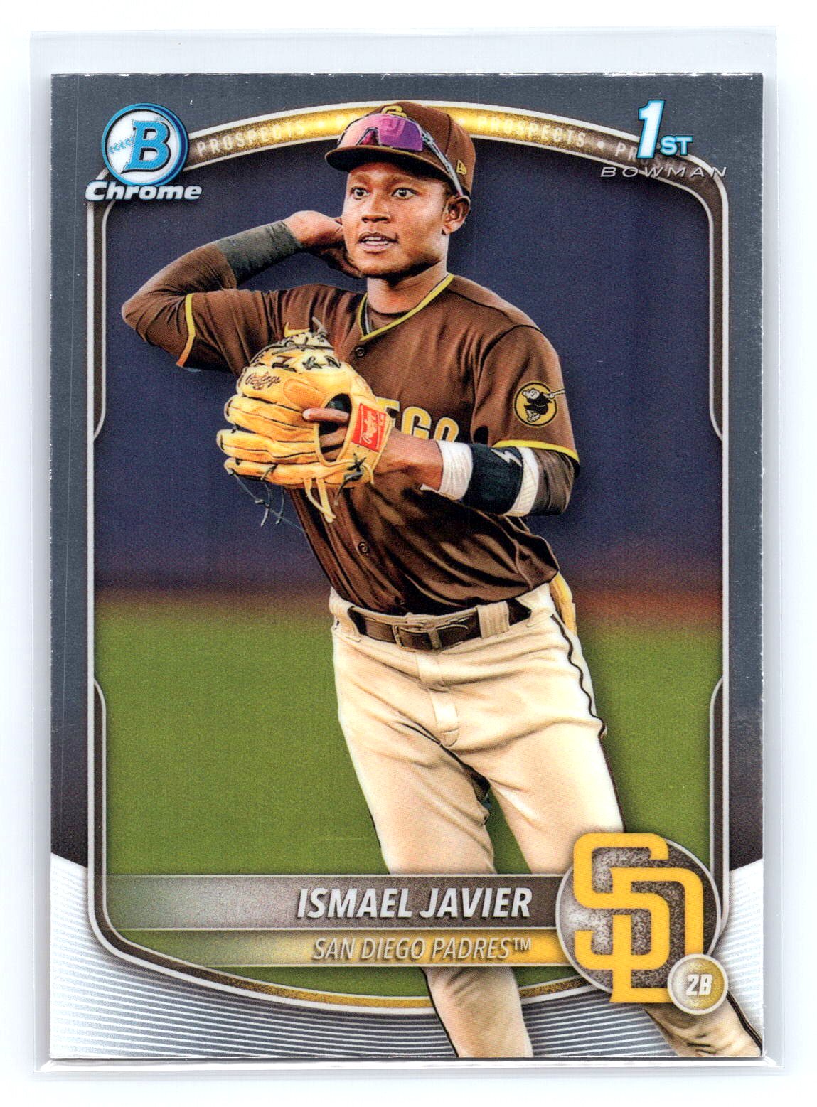 Ismael Javier 1st Bowman Prospect Padres Ismael Javier 1st Bowman Prospect Padres