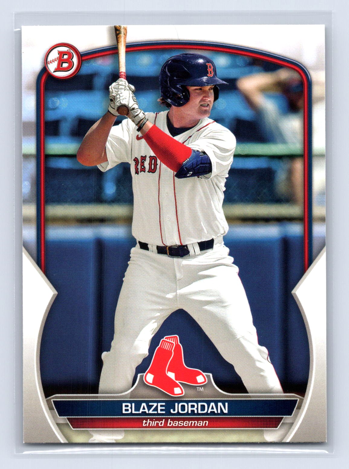 Blaze Jordan 2023 Bowman Paper Prospect Red Sox Blaze Jordan 2023 Bowman Paper Prospect Red Sox