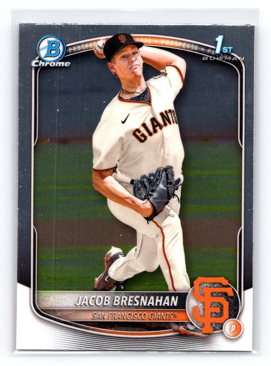 Jacob Bresnahan 1st Bowman Prospect Giants Jacob Bresnahan 1st Bowman Prospect Giants