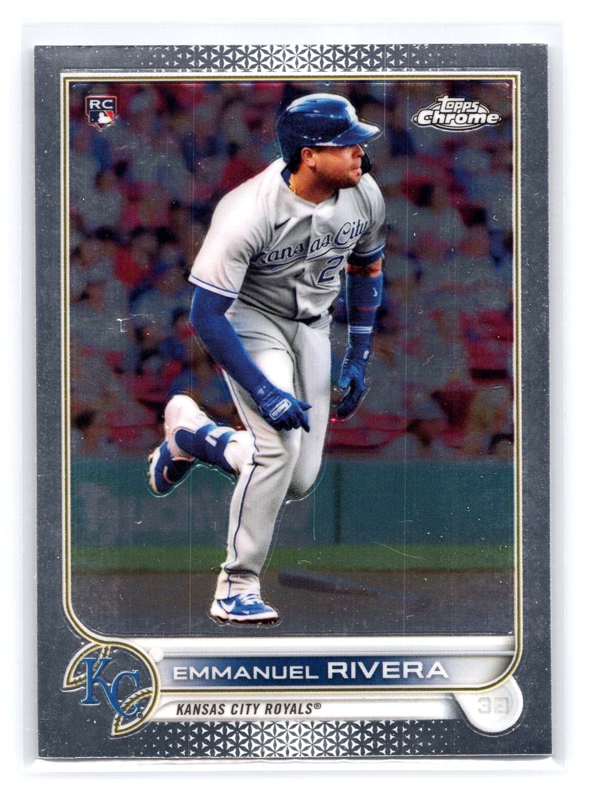 Emmanuel Rivera 2022 Topps Chrome RC Rookie Royals Emmanuel Rivera 2022 Topps Chrome RC Rookie Royals