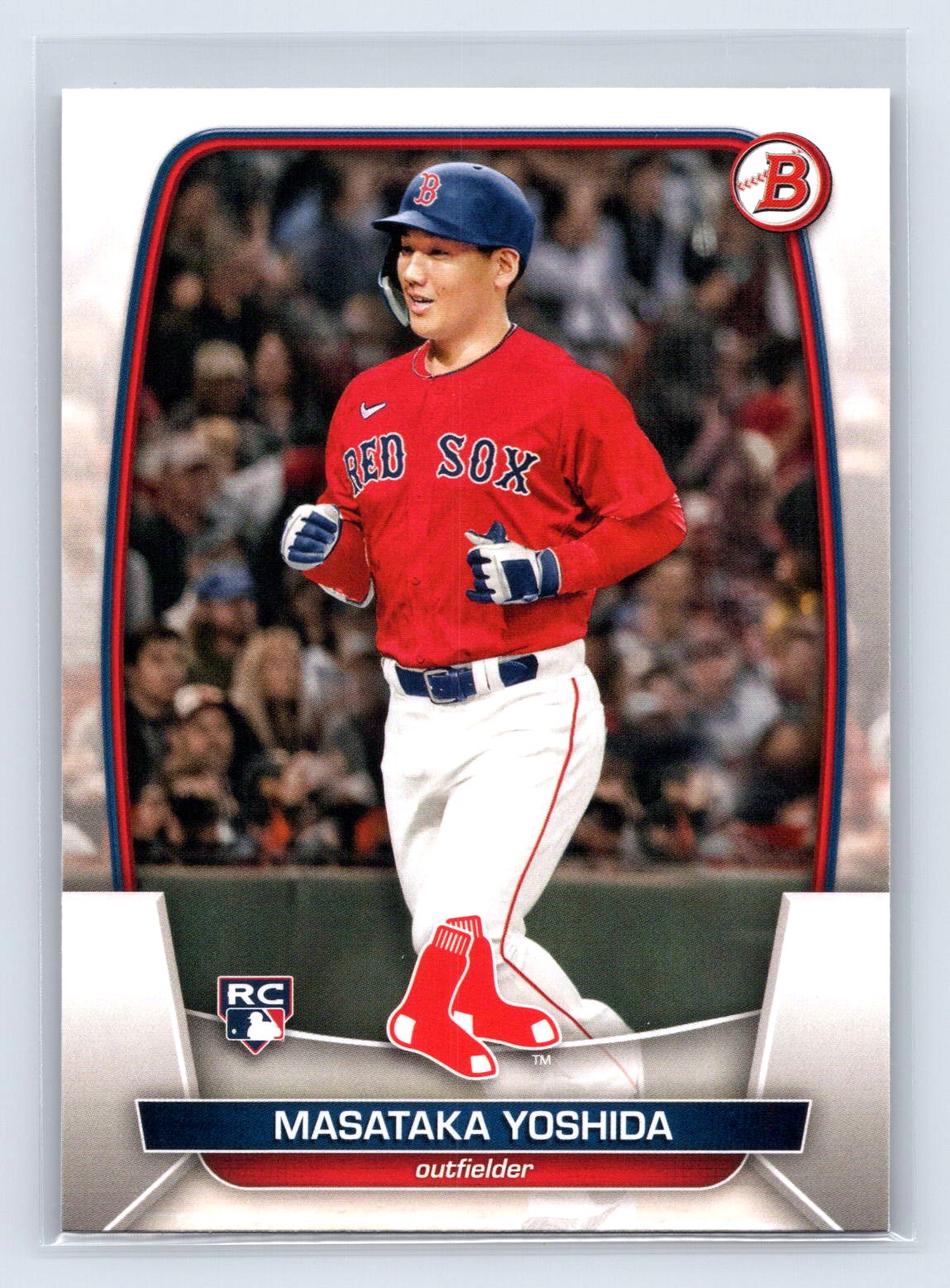 Masataka Yoshida 2023 Bowman Paper RC Red Sox Masataka Yoshida 2023 Bowman Paper RC Red Sox