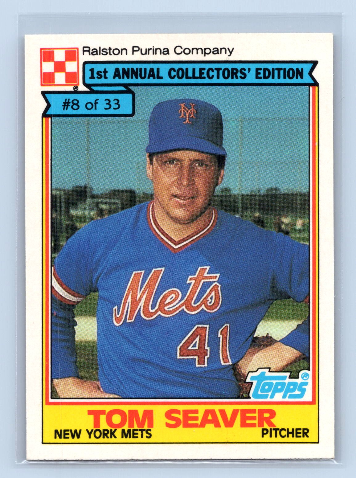 Tom Seaver Purina Collectors Edition Mets Tom Seaver Purina Collectors Edition Mets