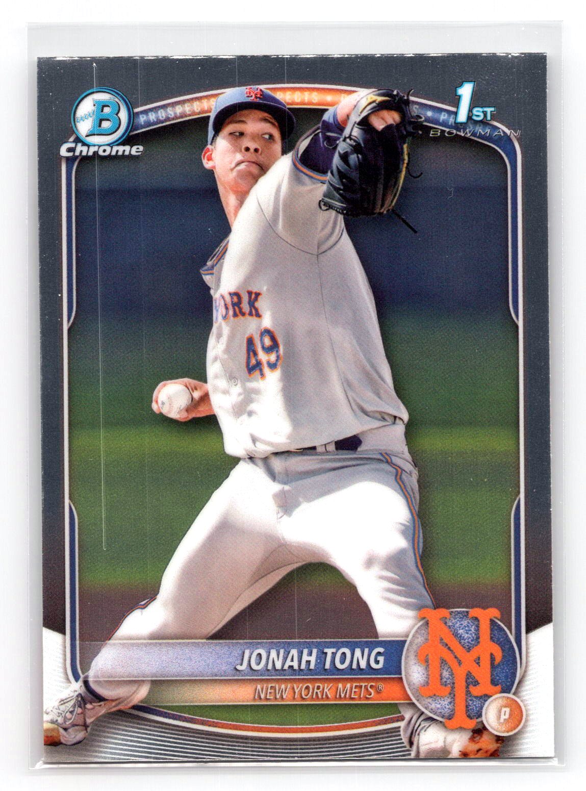 Jonah Tong 2025 1st Bowman Prospect Mets Jonah Tong 2025 1st Bowman Prospect Mets