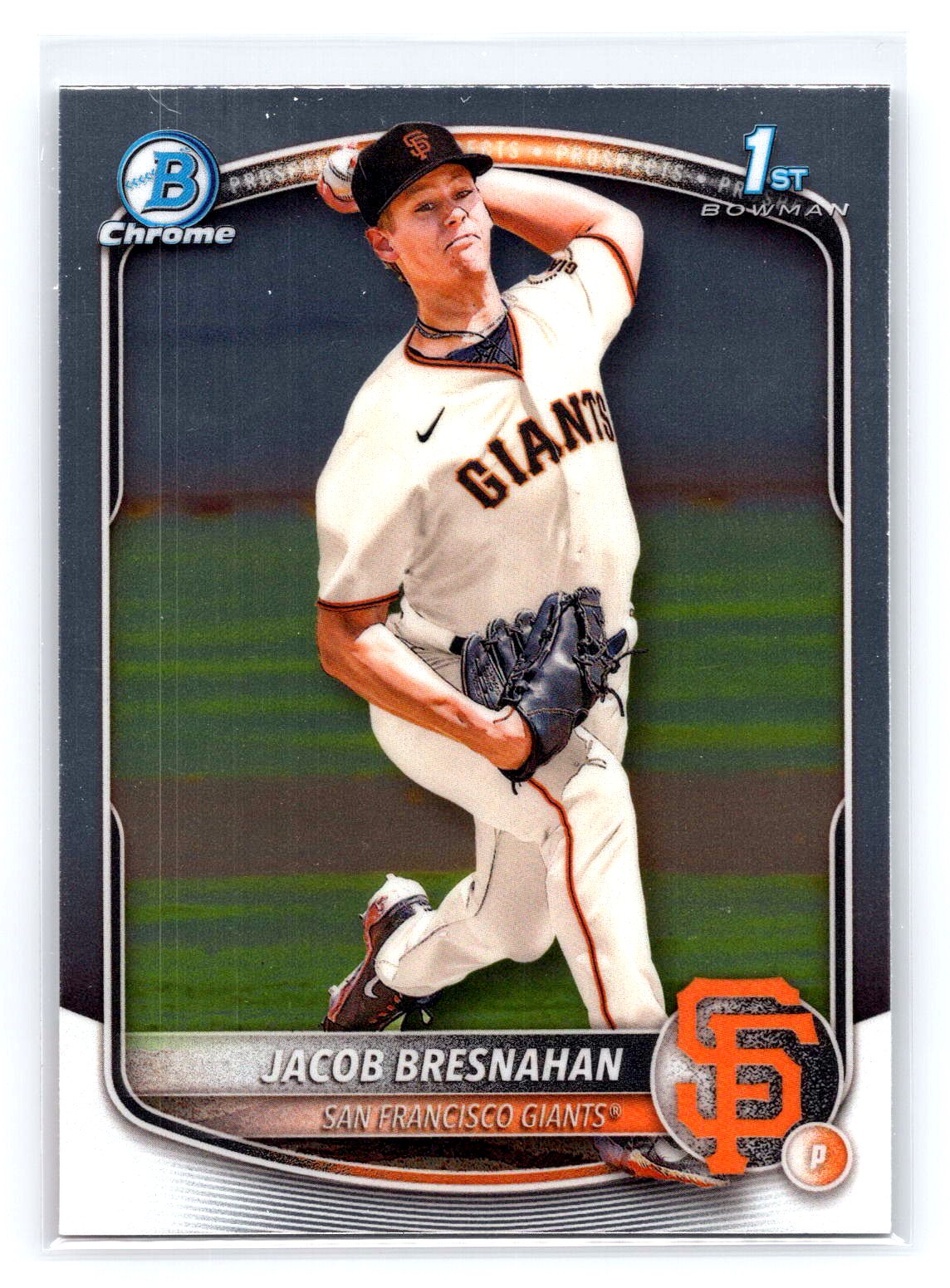 Jacob Bresnahan 1st Bowman Prospect Giants Jacob Bresnahan 1st Bowman Prospect Giants